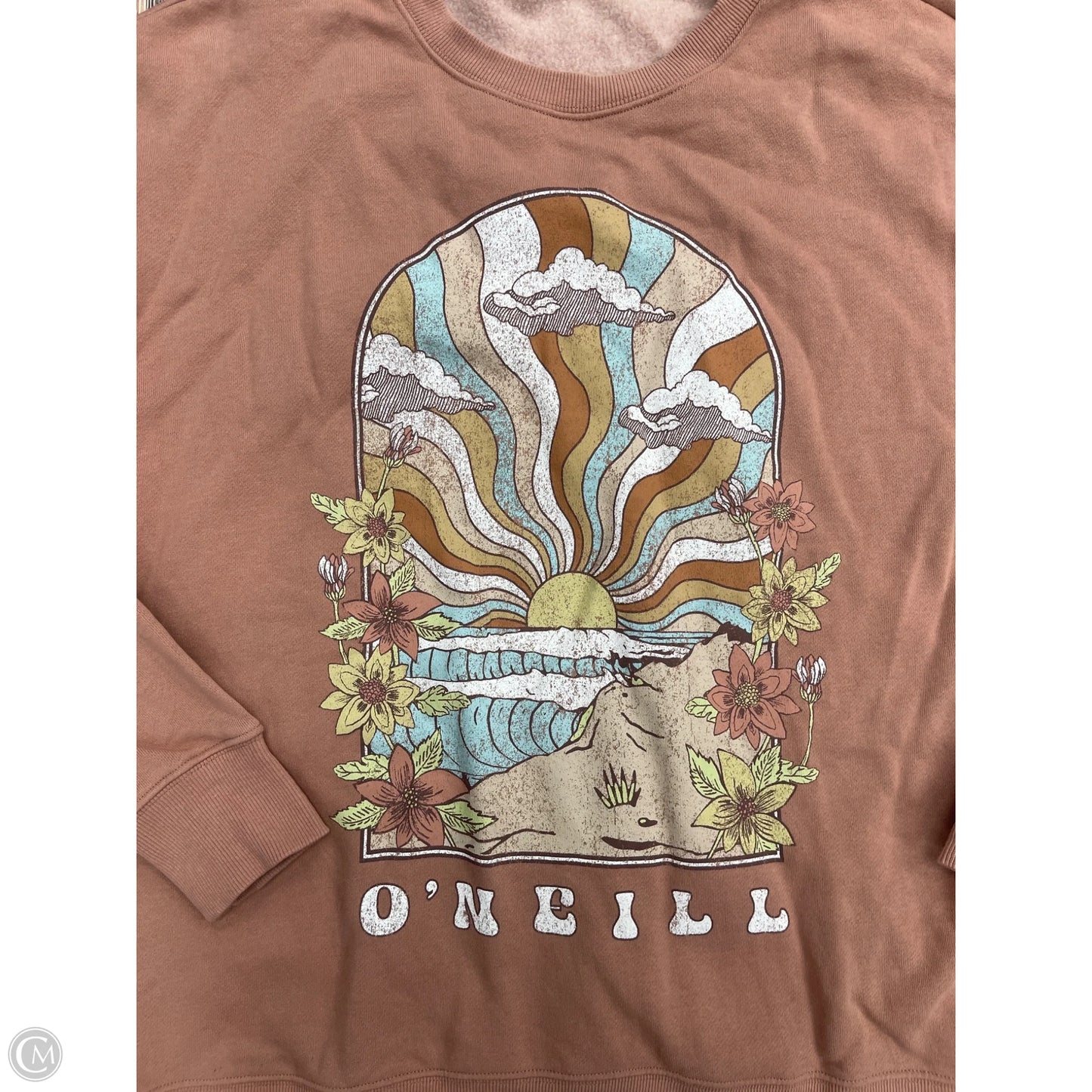 Sweatshirt Crewneck By Oneill In Brown, Size: M