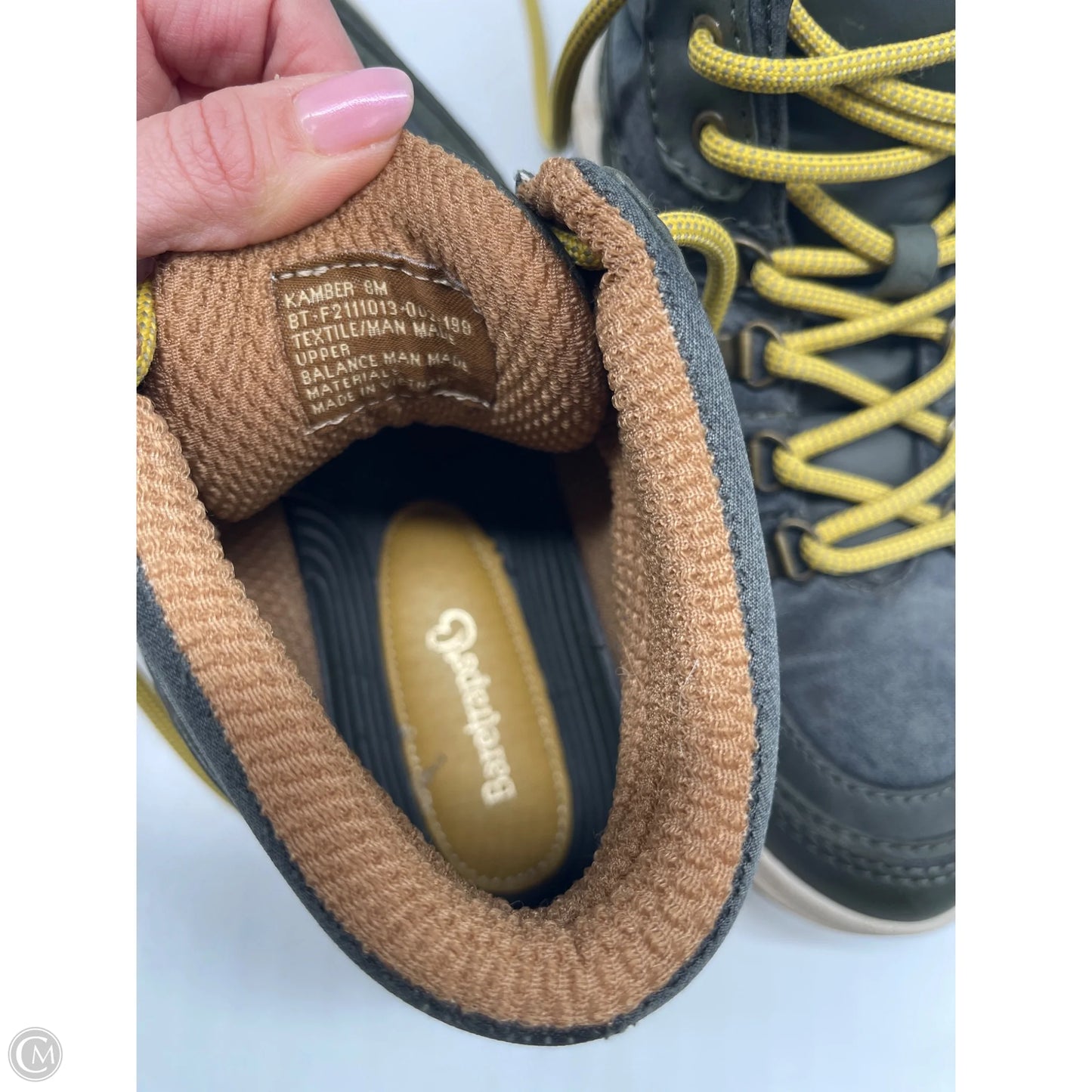 Boots Hiking By BARETRAPS In Grey, Size: 8