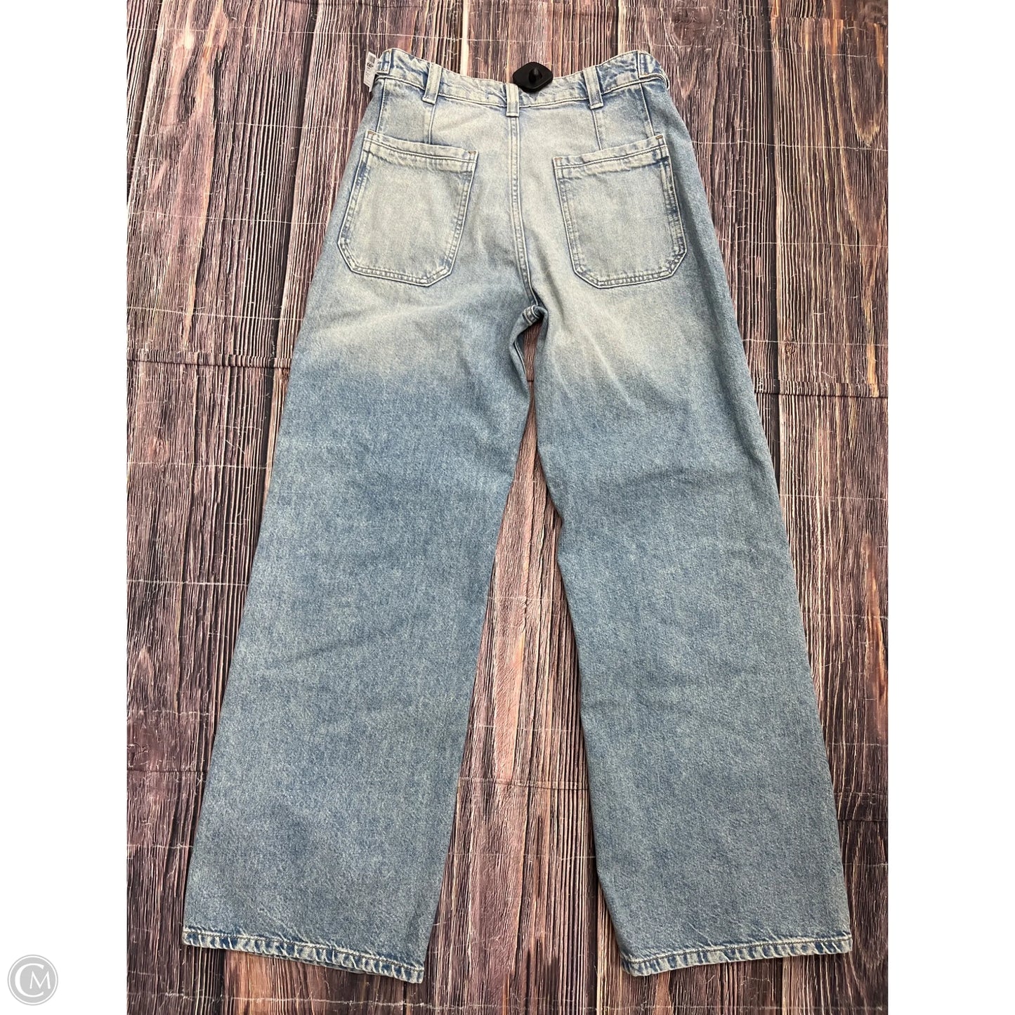 Jeans Wide Leg By We The Free In Blue Denim, Size: 2