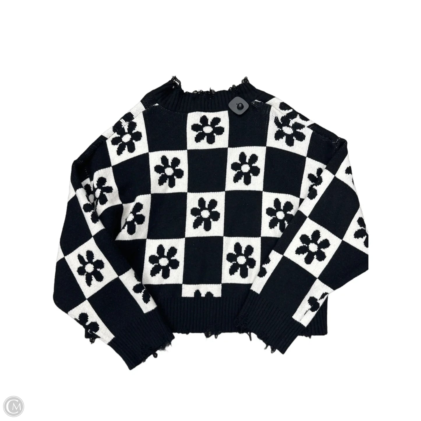 Sweater By Pol In Black, Size: L