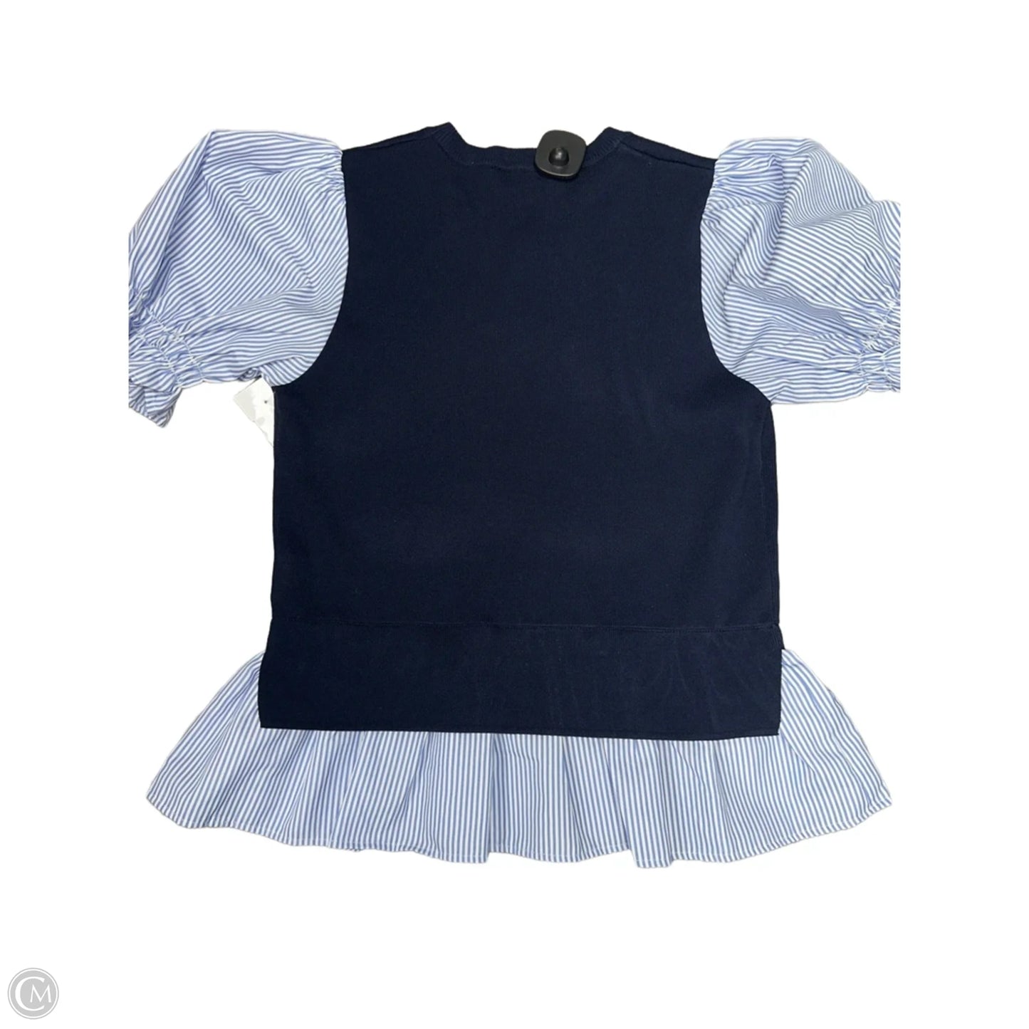 Top Short Sleeve By Nanette By Nanette Lepore In Blue, Size: M