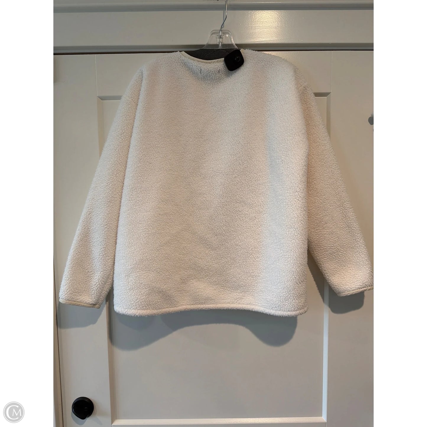 Jacket Other By J. Crew In Cream & White, Size: M