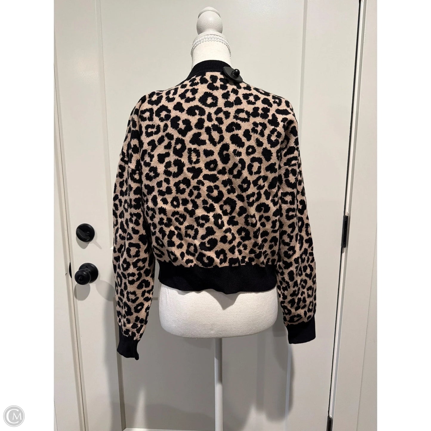 Cardigan By Vici In Animal Print, Size: S