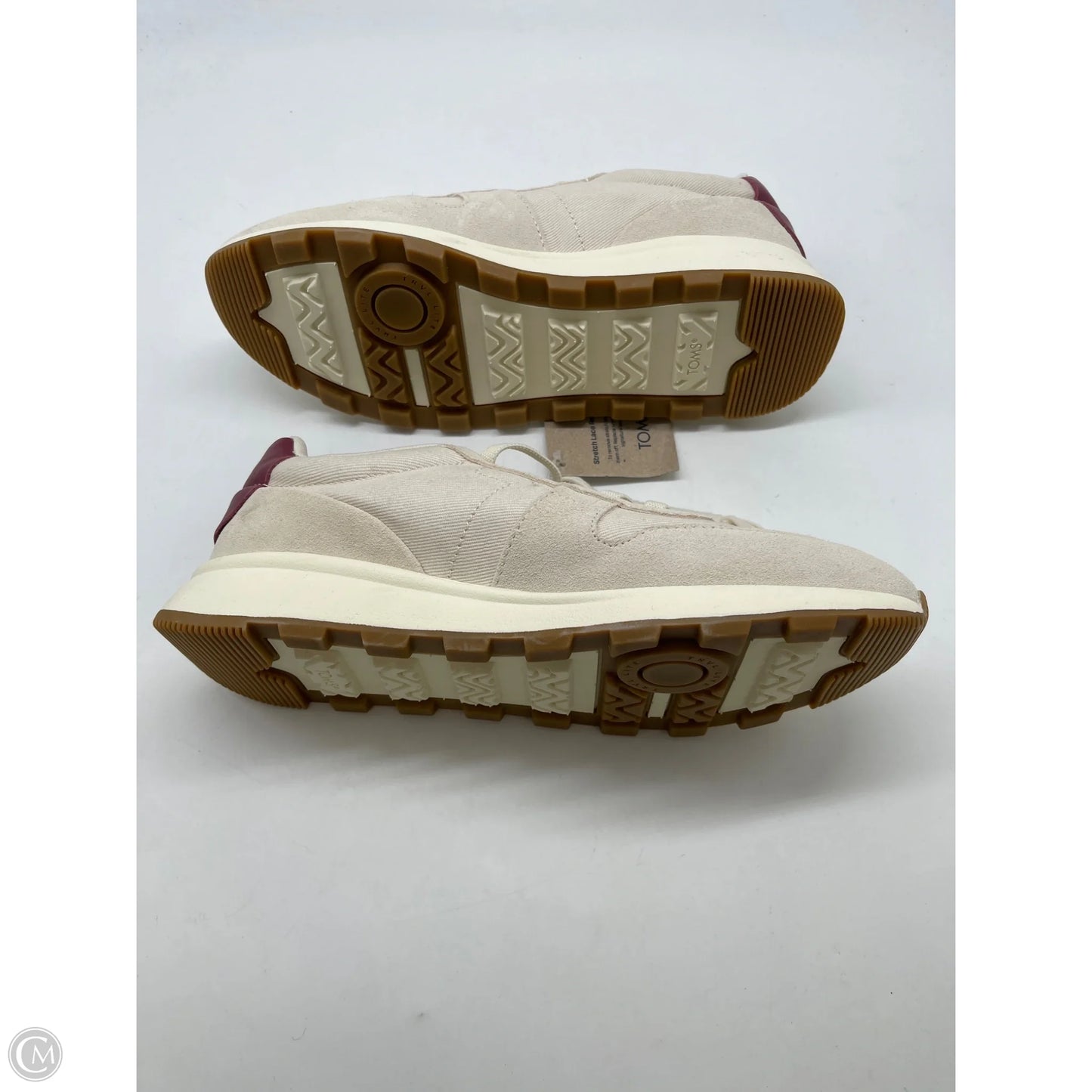 Shoes Sneakers By Toms In Cream, Size: 8