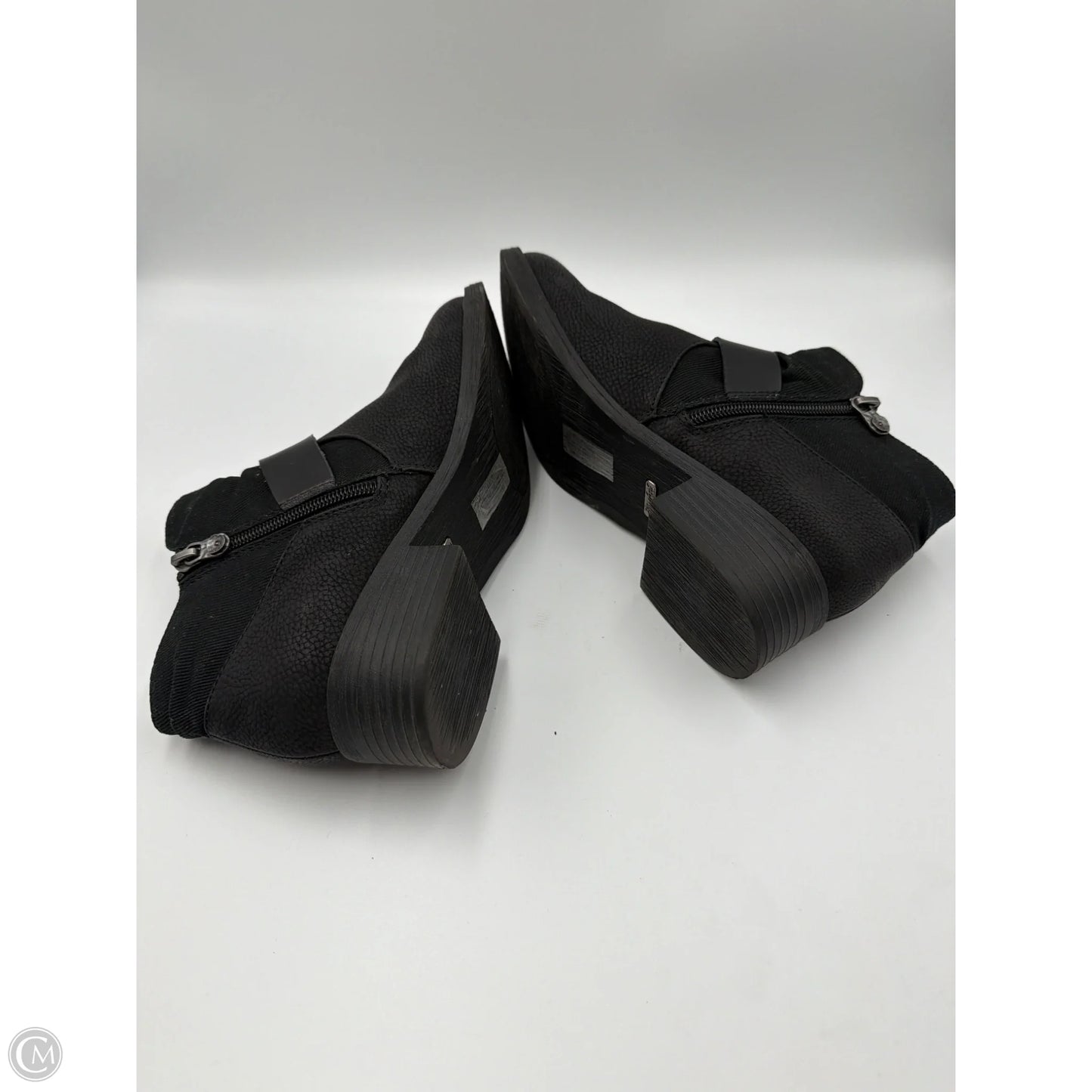 Boots Ankle Heels By Blowfish In Black, Size: 7