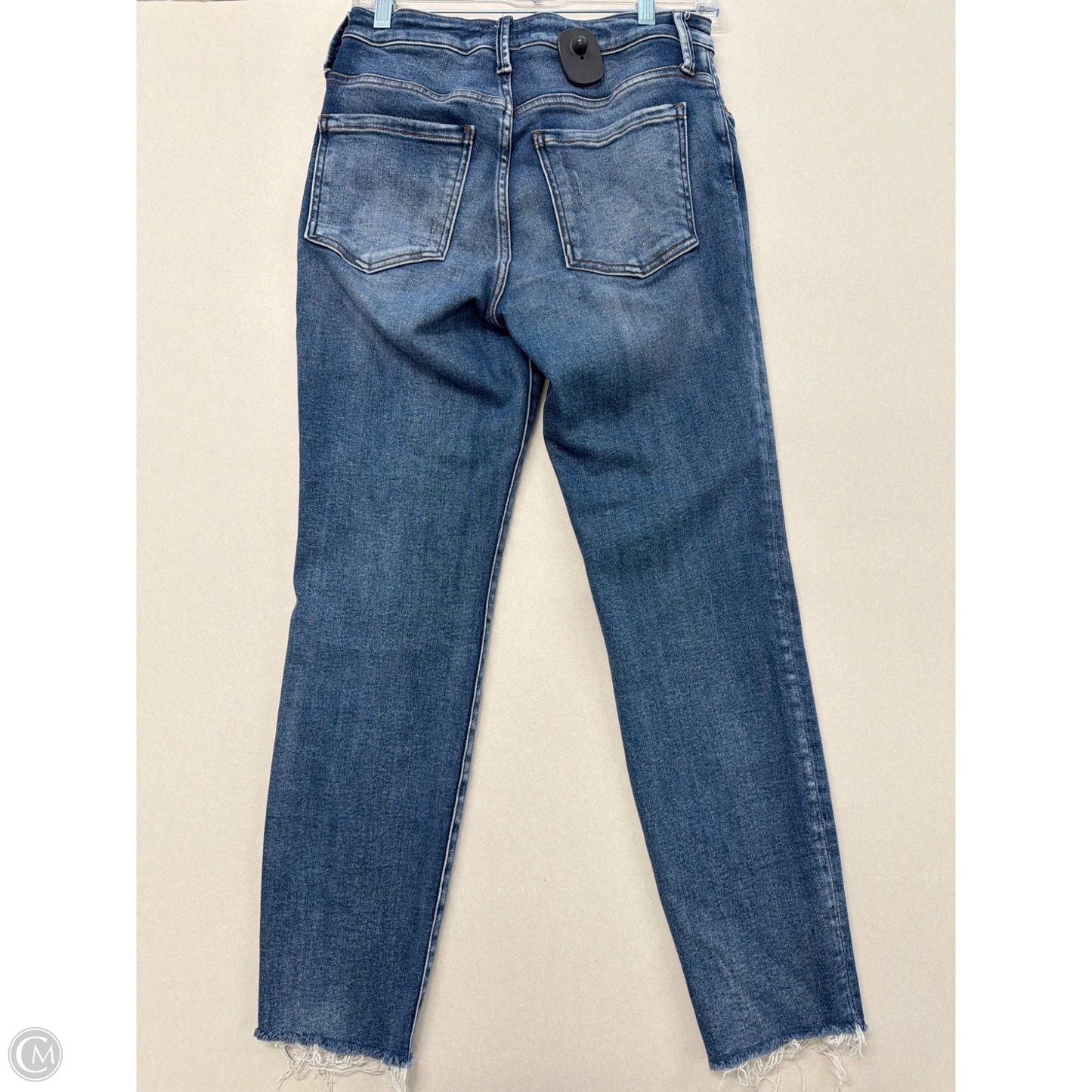 Jeans Straight By Kut In Blue Denim, Size: 4