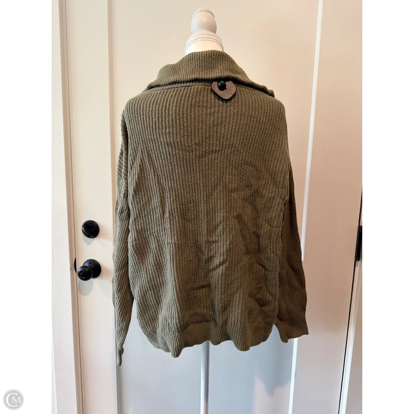 Sweater By Talbots In Green, Size: Xlp