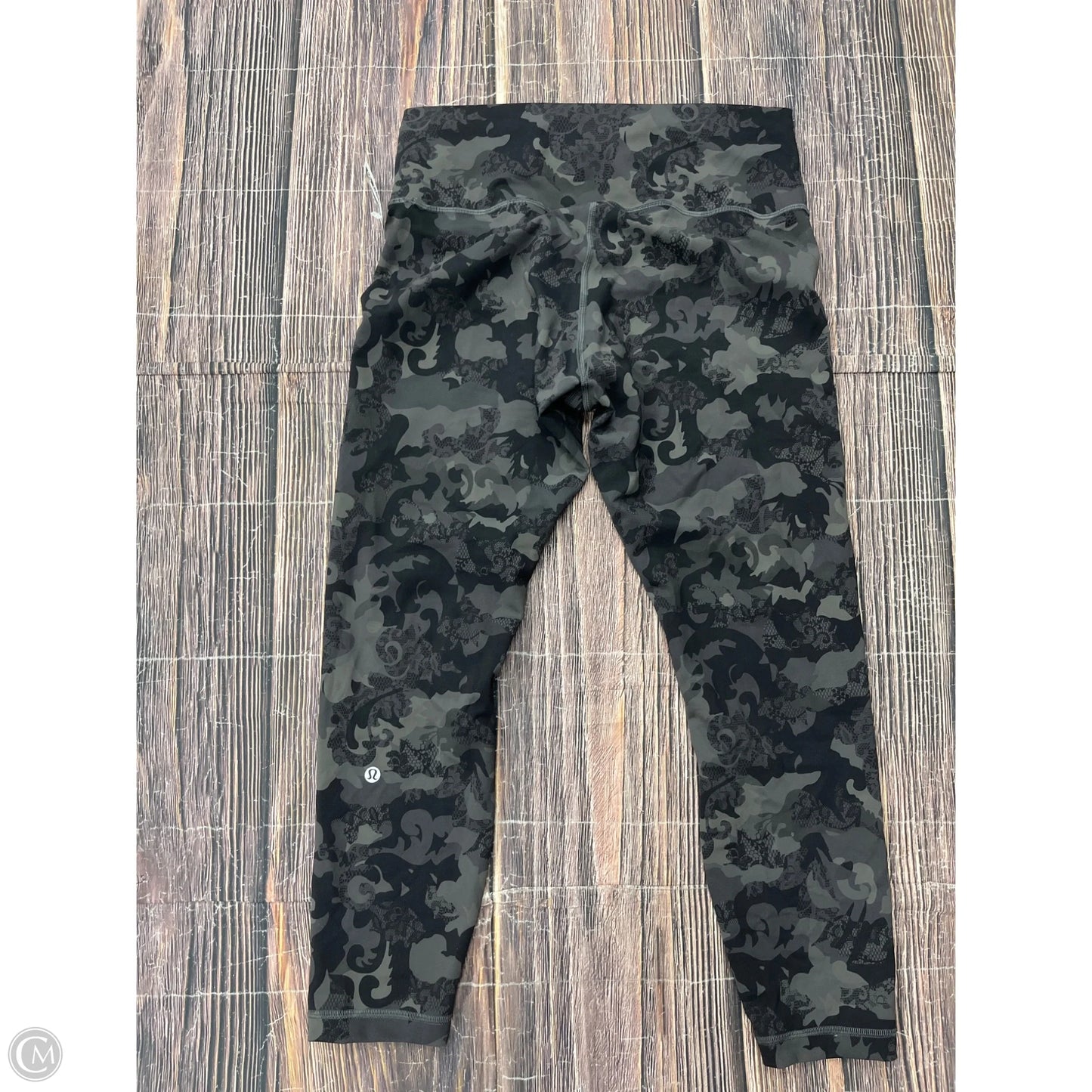 Athletic Capris By Lululemon In Grey, Size: 12