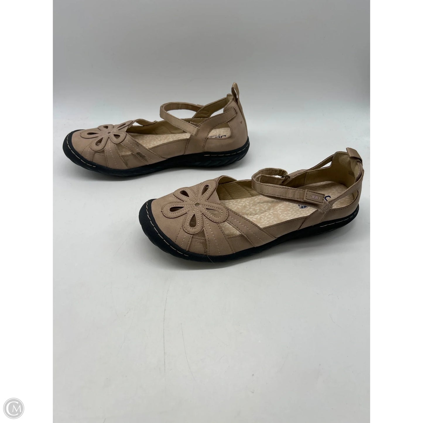 Shoes Flats By Jbu By Jambu In Brown, Size: 10