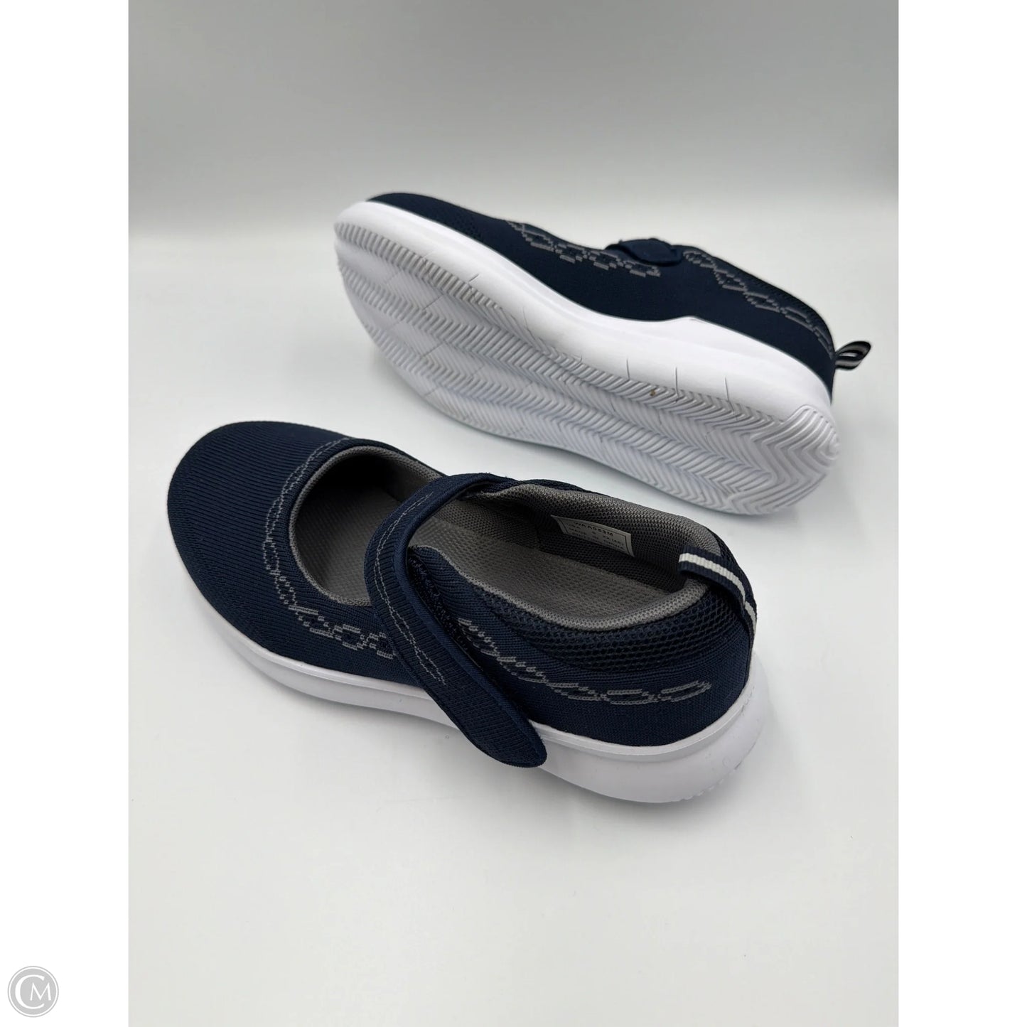 Shoes Flats By Clothes Mentor In Navy, Size: 6