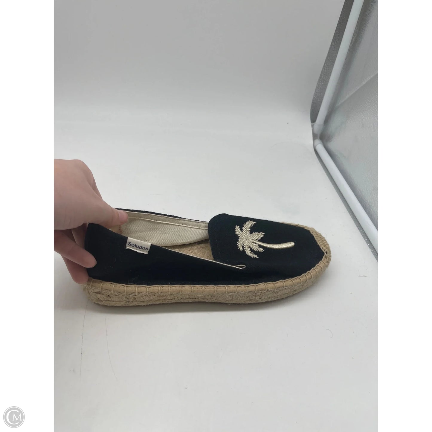 Shoes Flats By Soludos In Black, Size: 7.5
