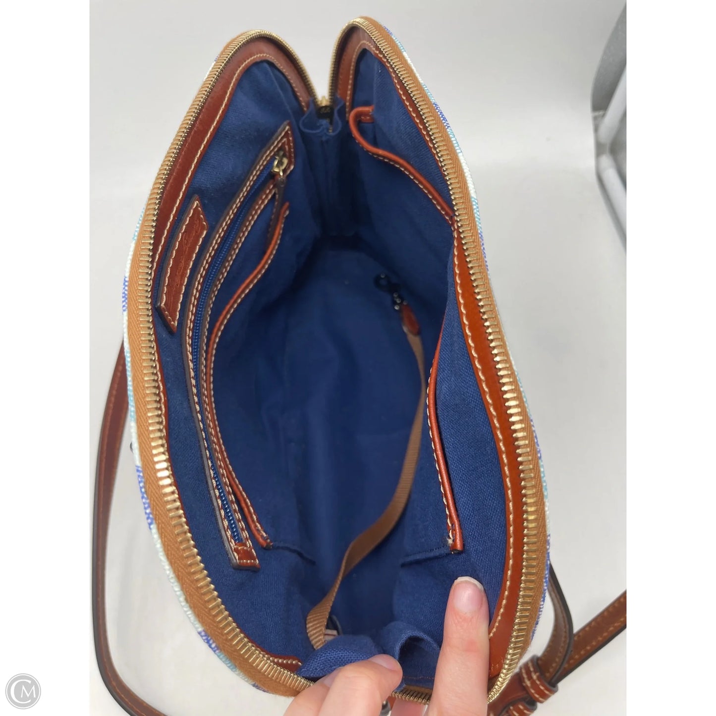 Handbag Designer By Dooney And Bourke, Size: Large