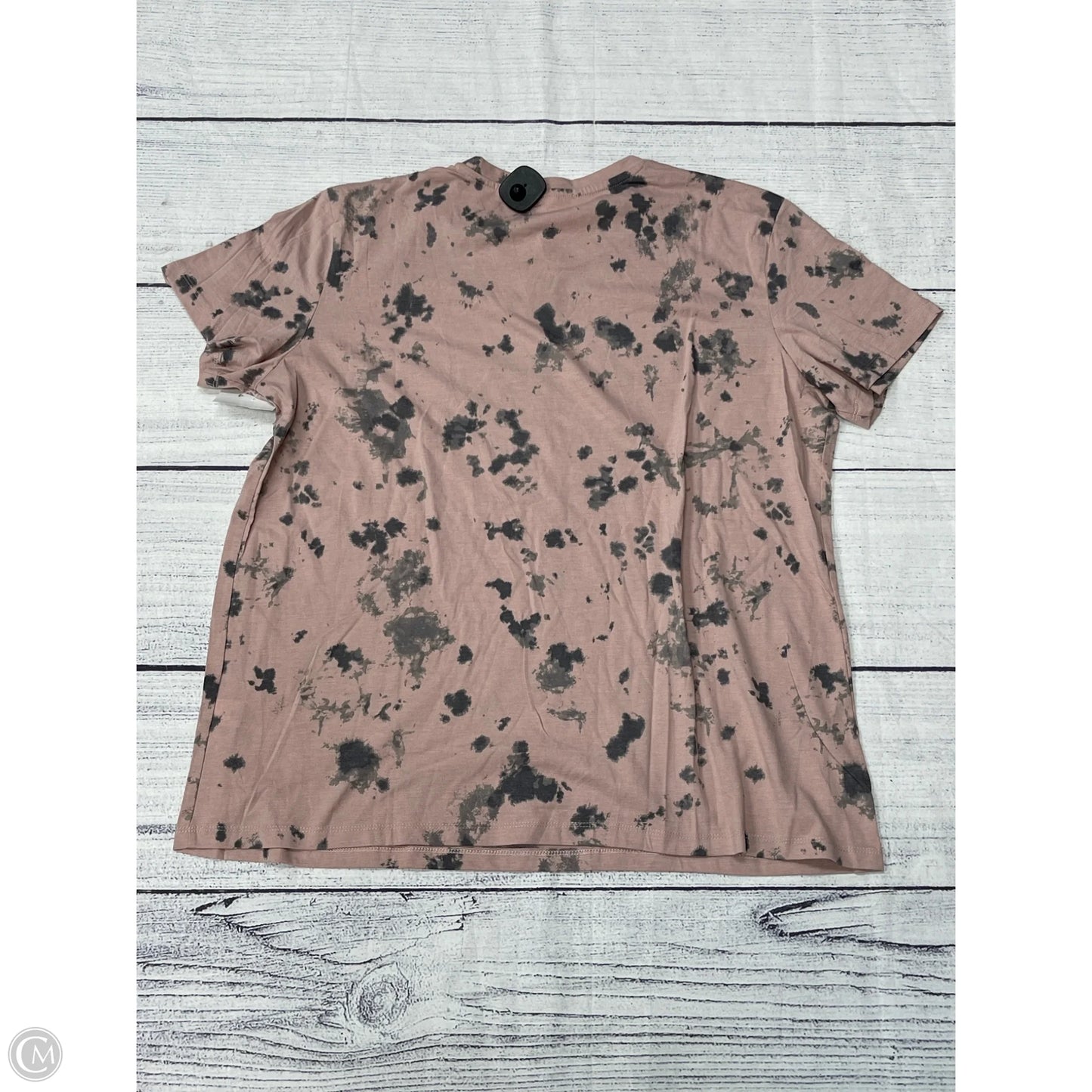 Top Short Sleeve By Maurices In Pink, Size: Xl