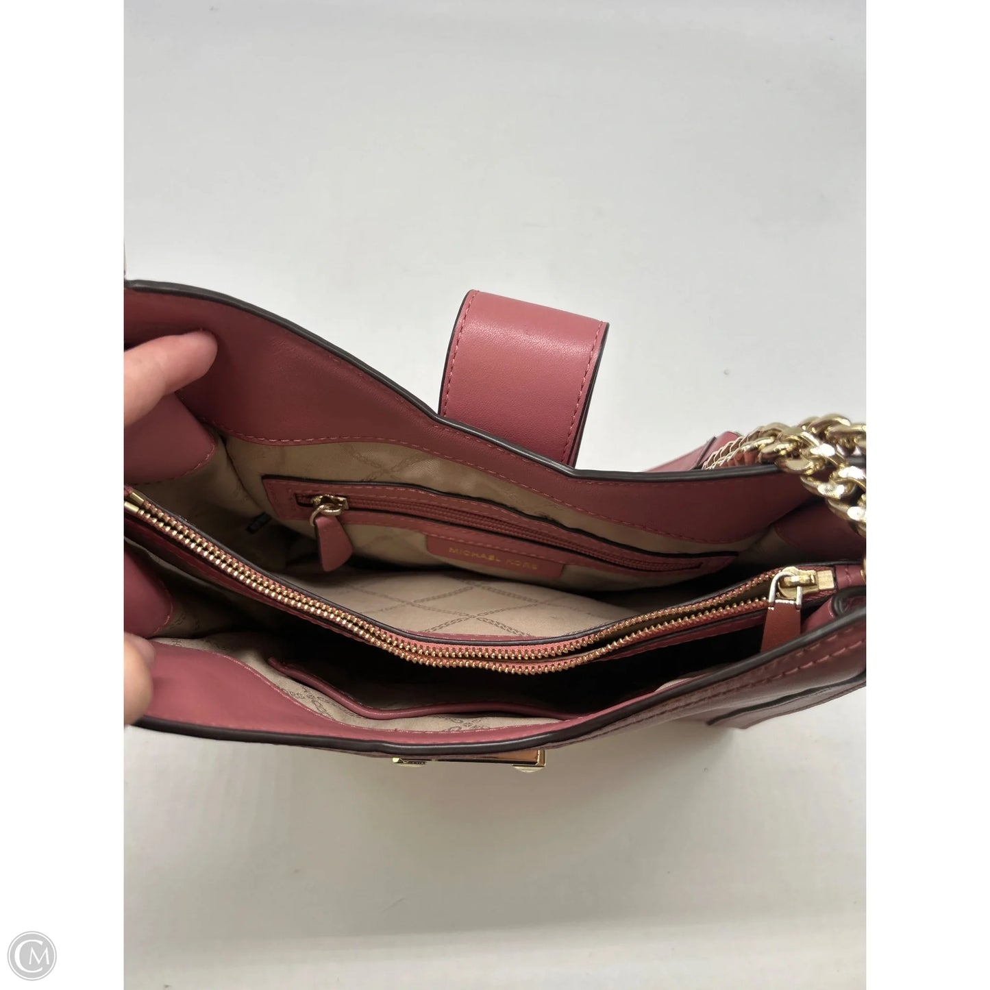 Handbag Designer By Michael Kors, Size: Medium