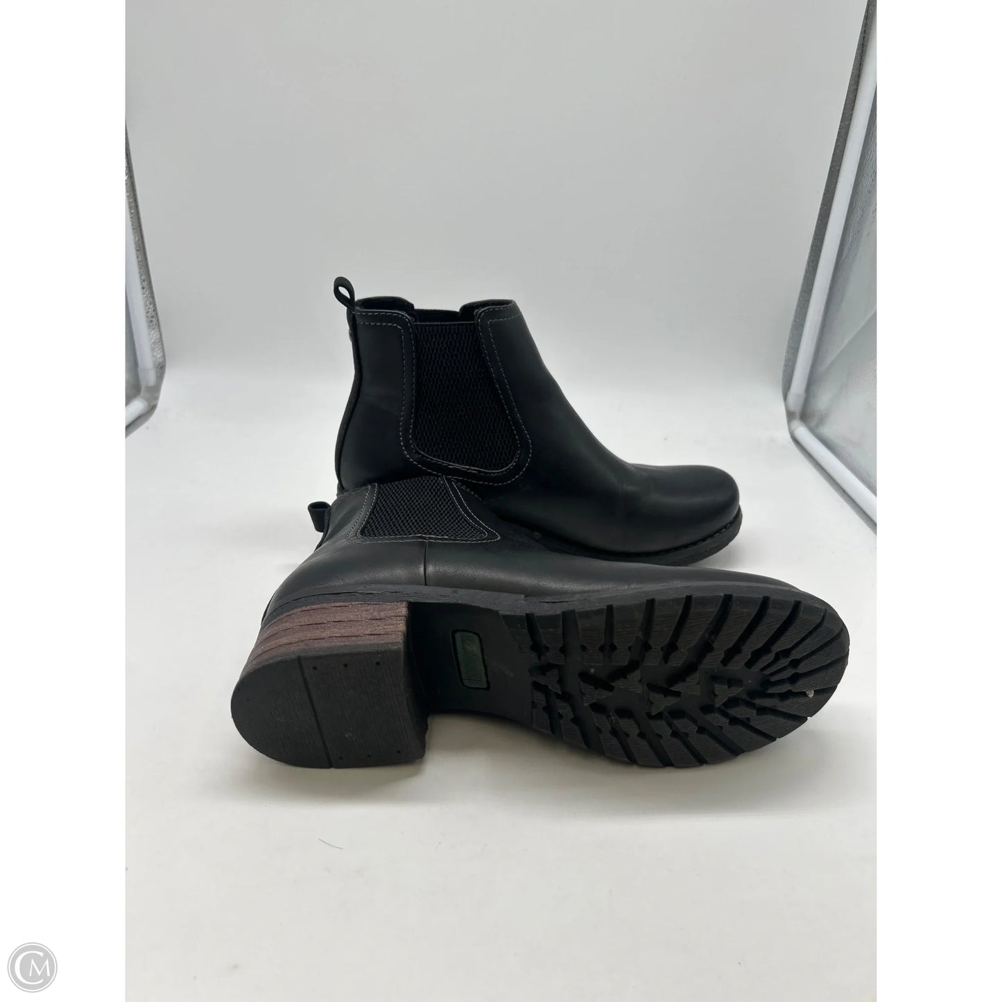 Boots Ankle Heels By Eastland In Black, Size: 8.5