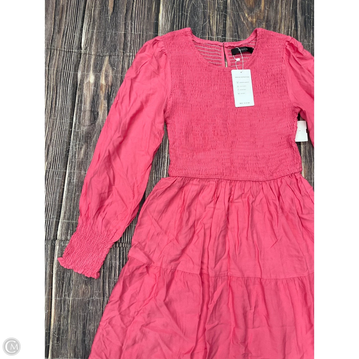 Dress Casual Maxi By Zesica In Pink, Size: M