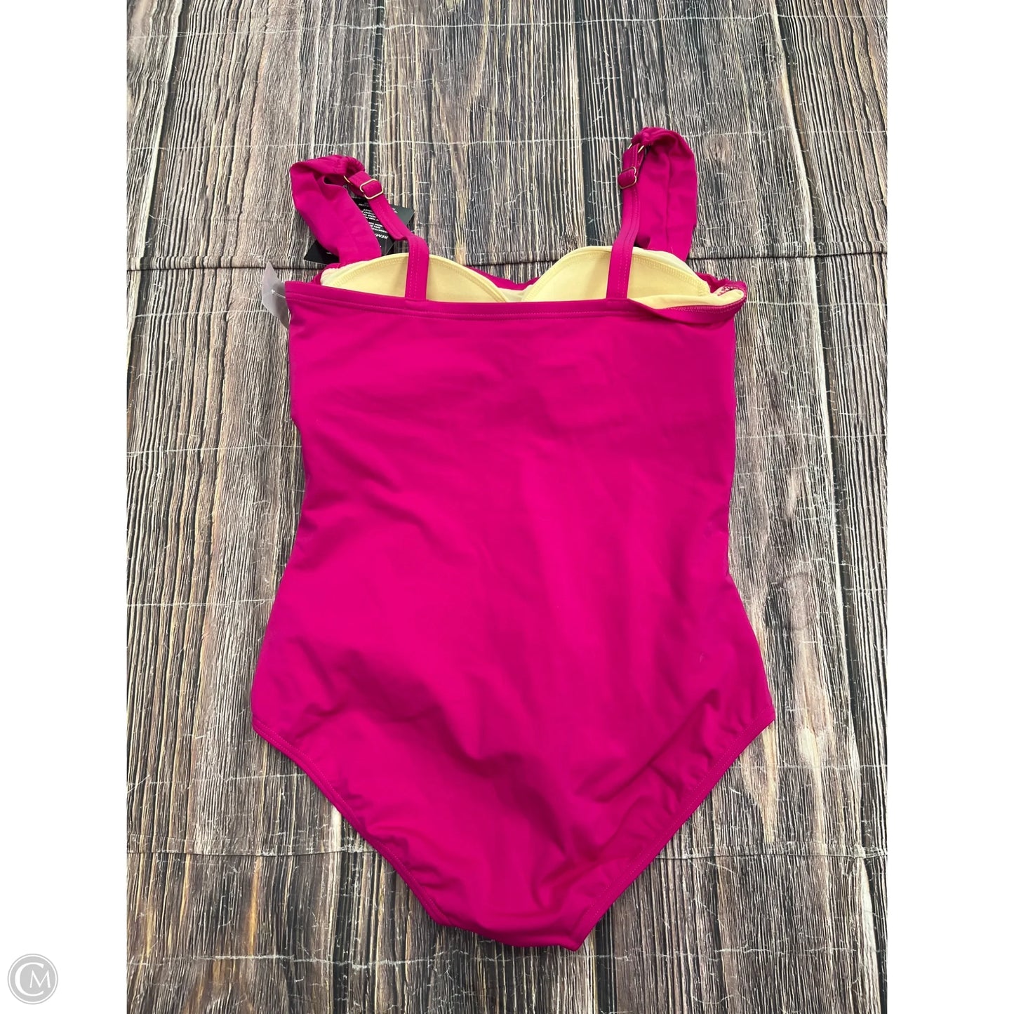 Swimsuit By Clothes Mentor In Pink, Size: 12