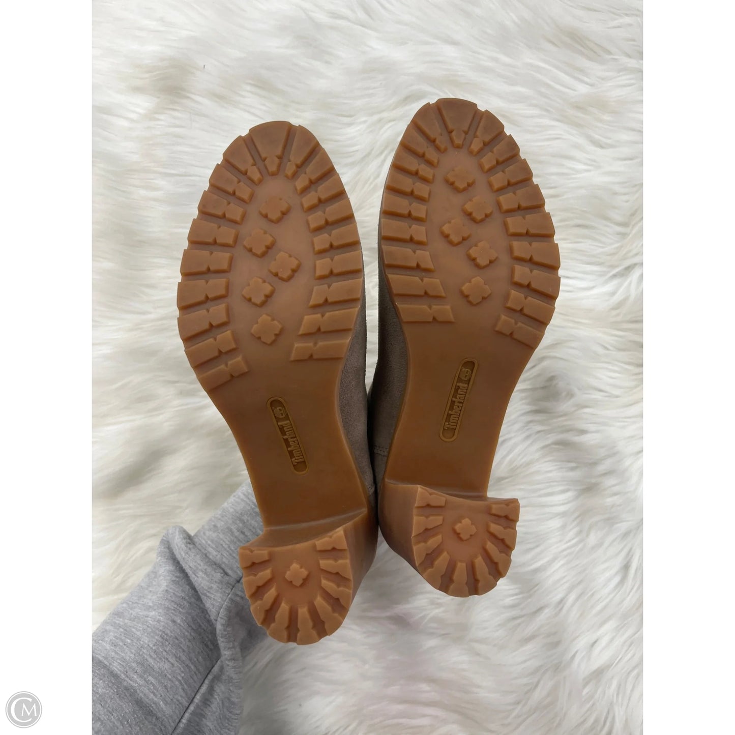 Boots Ankle Heels By Timberland In Brown, Size: 7.5