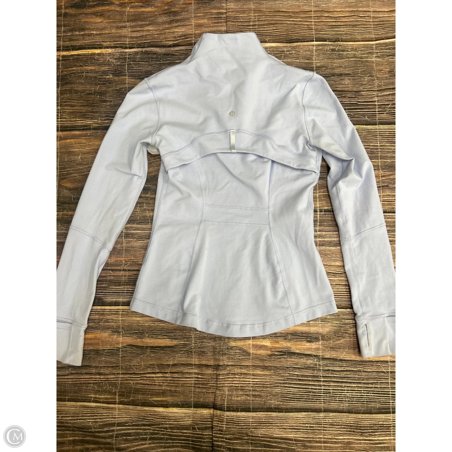 Athletic Jacket By Lululemon In Blue, Size: 6