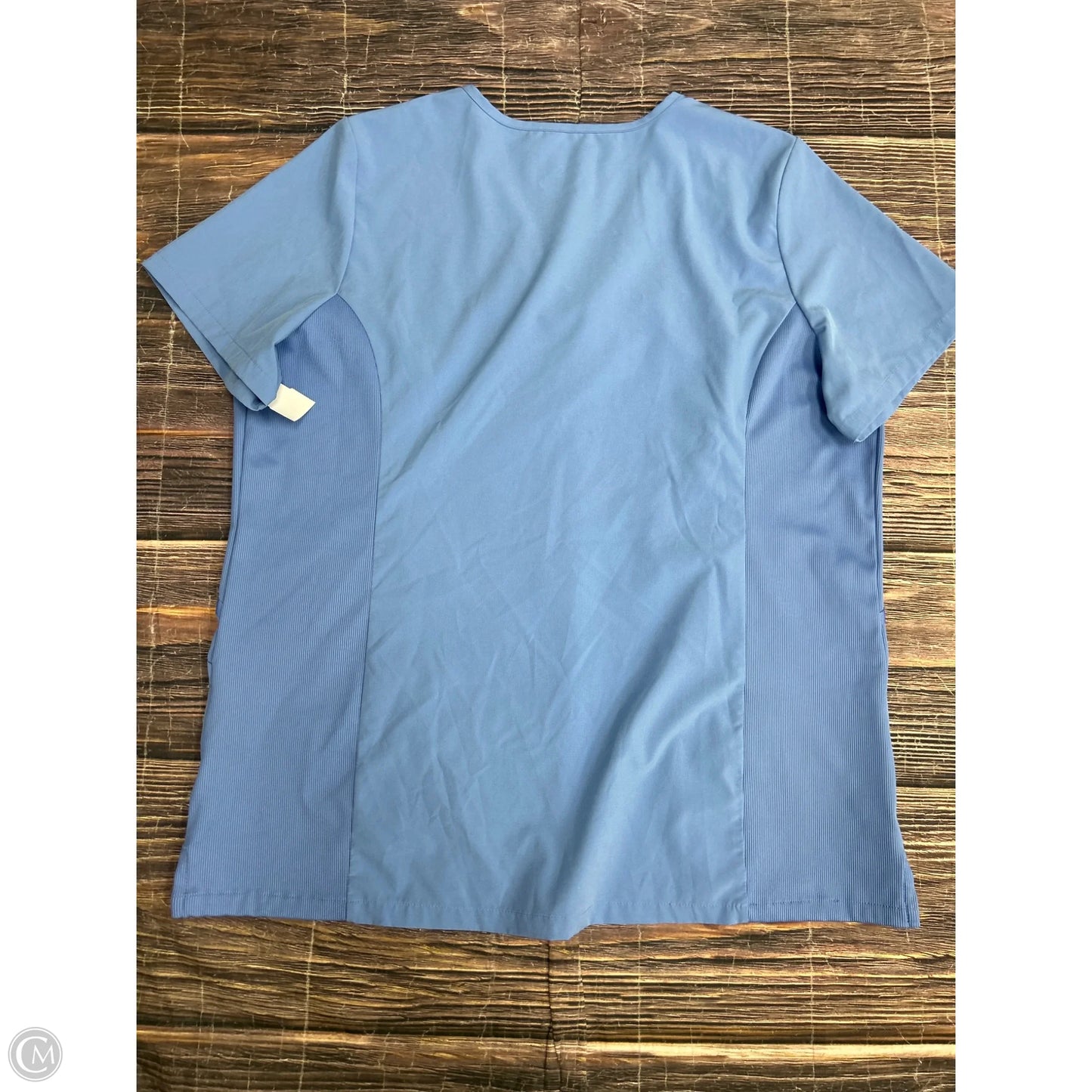 Top Short Sleeve By Hanes In Blue, Size: Xl