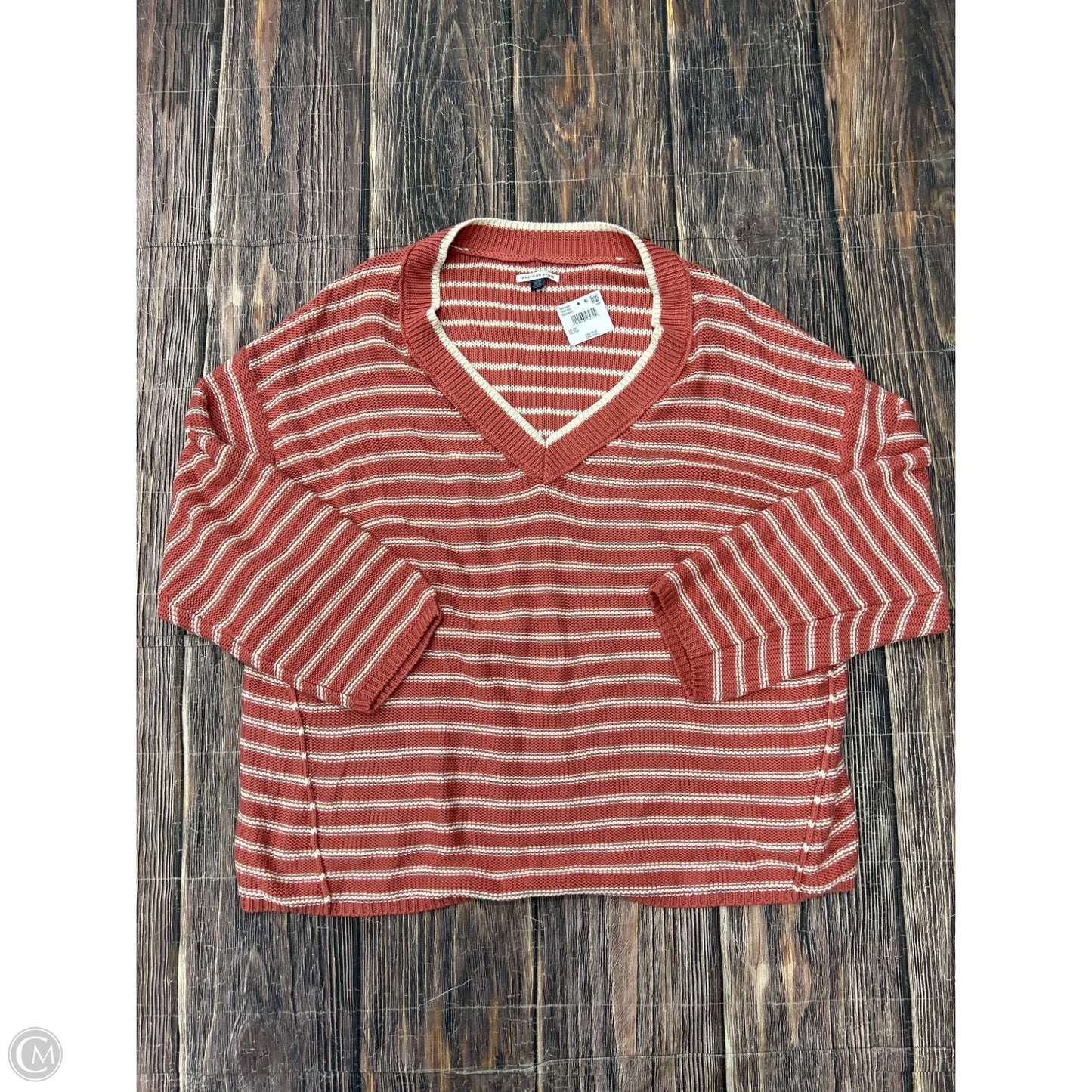 Sweater By American Eagle In Pink, Size: 1x