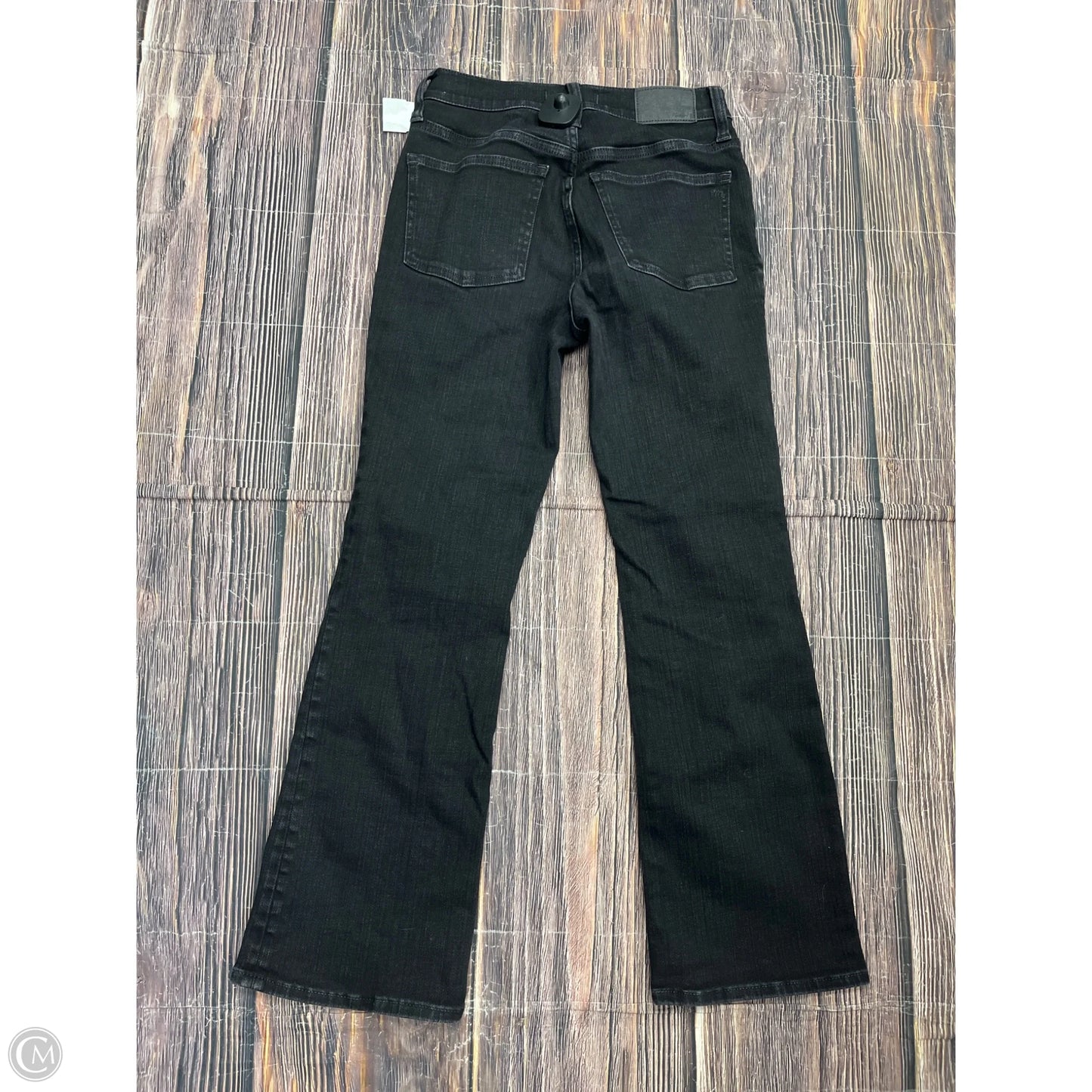 Jeans Straight By Madewell In Black, Size: 2