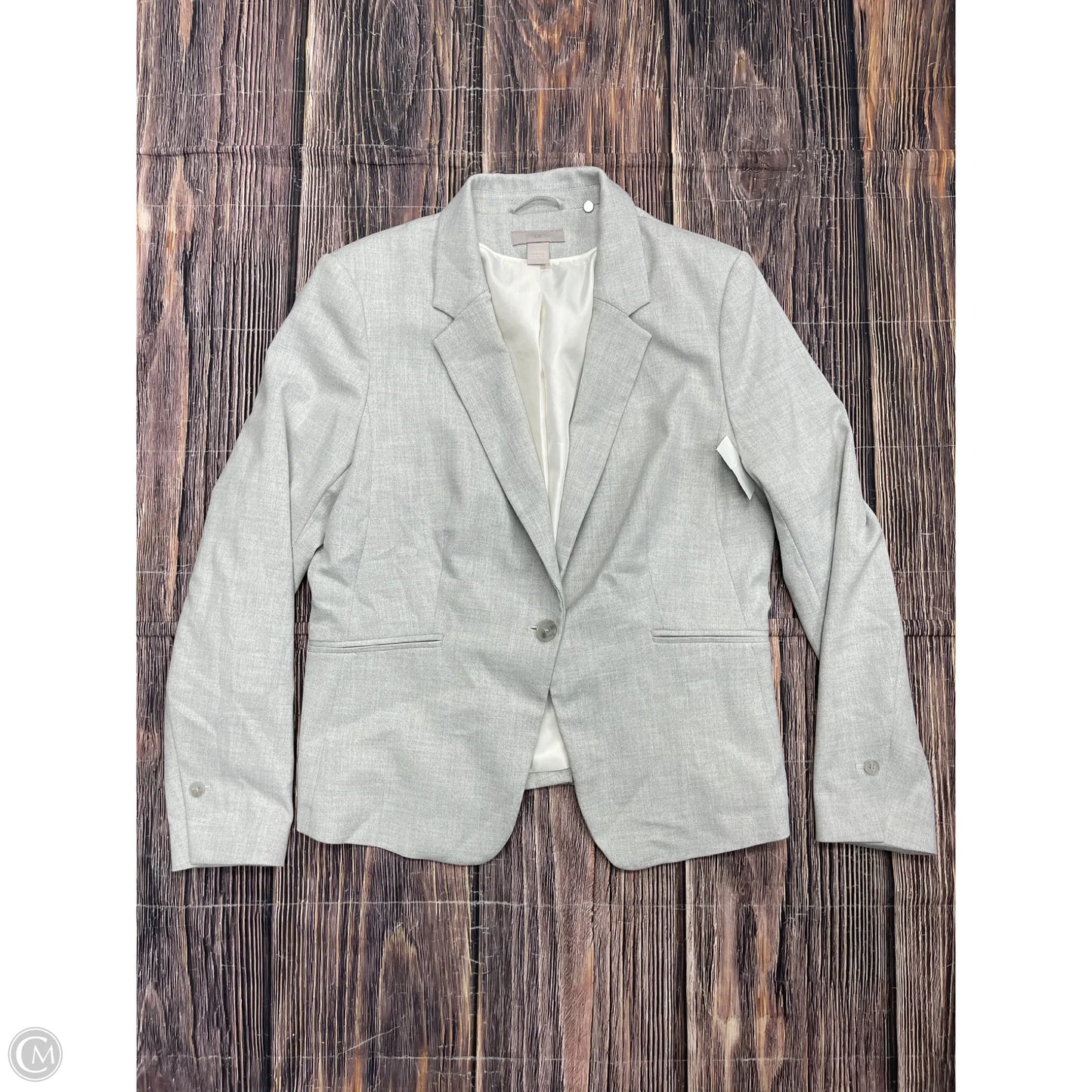 Blazer By H&m In Grey, Size: L