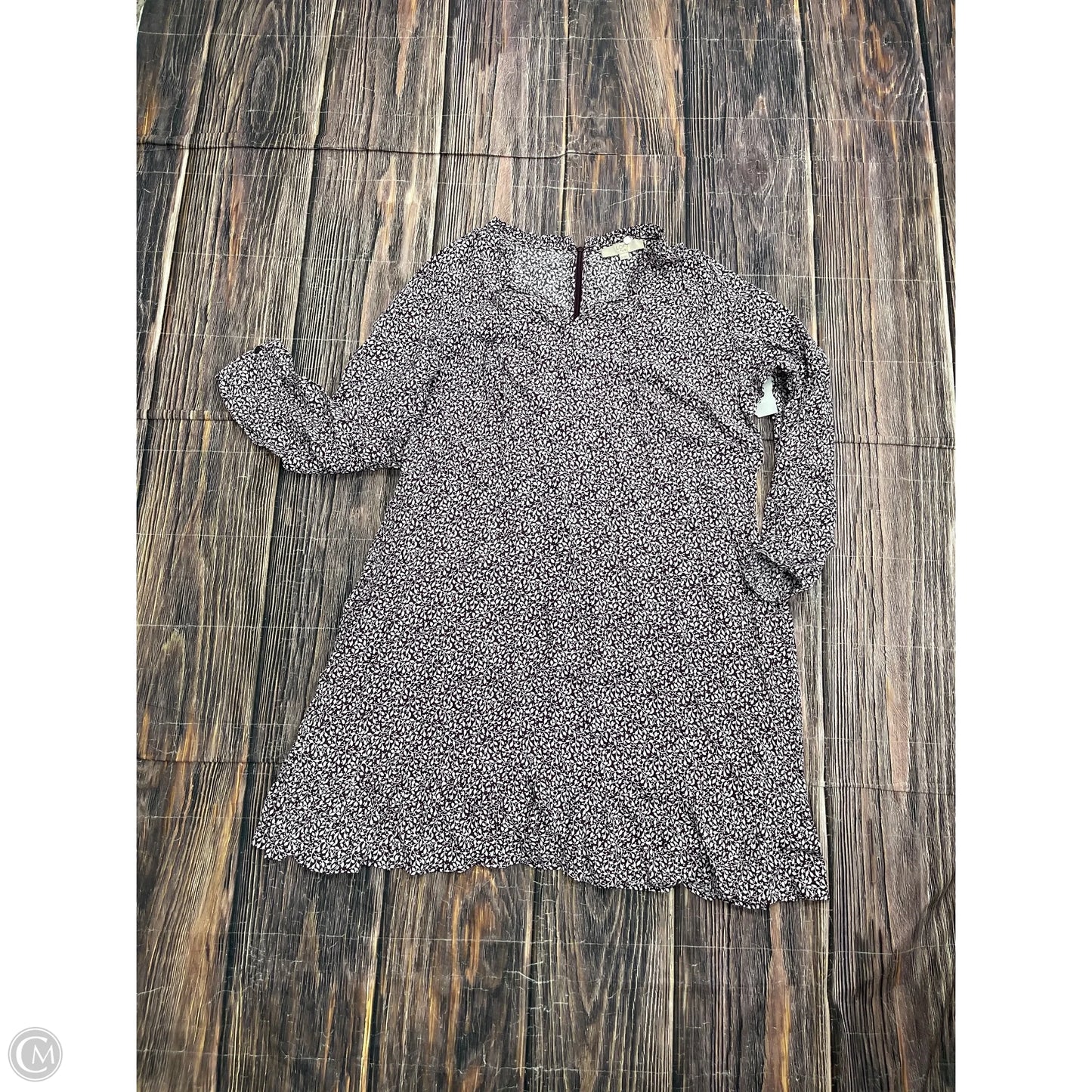 Dress Casual Short By Loft In Purple, Size: 18