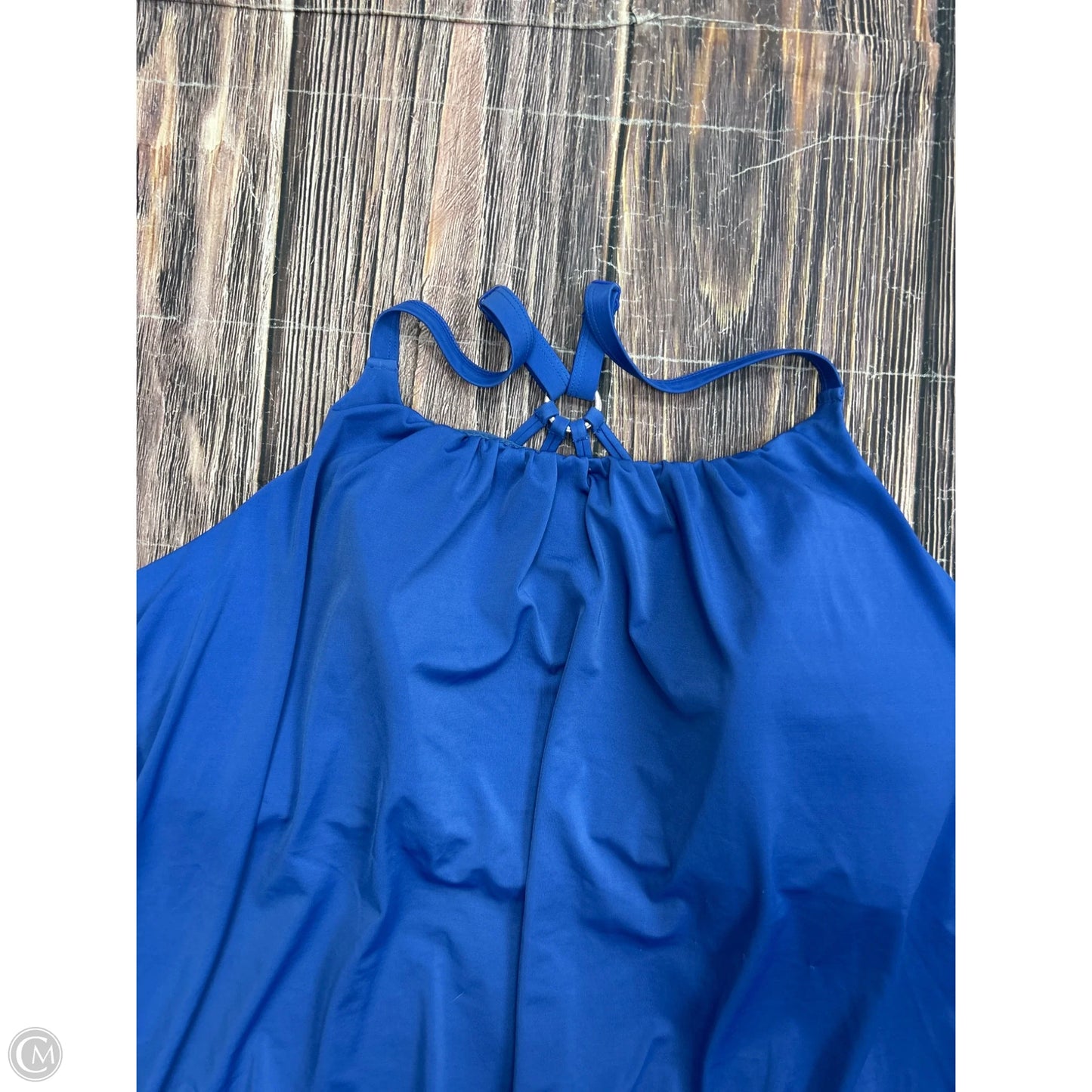 Swimsuit Top By Cacique In Blue, Size: 22