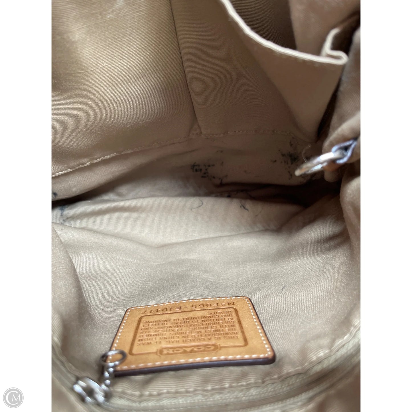 Handbag Designer By Coach, Size: Medium