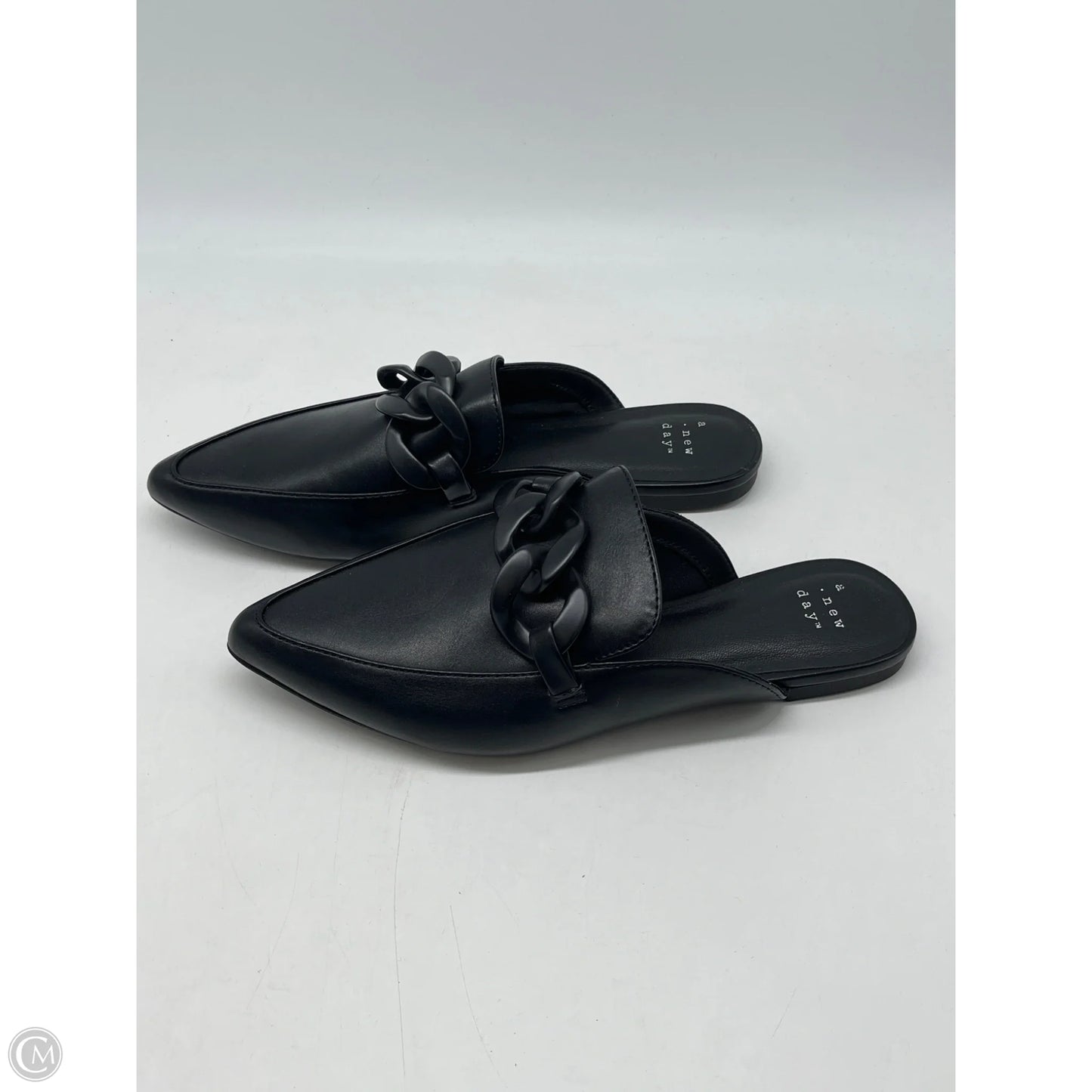 Shoes Flats By A New Day In Black, Size: 6