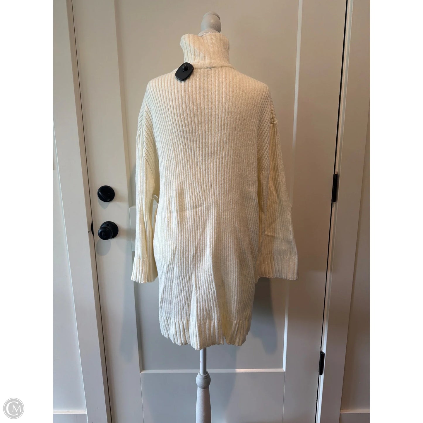 Dress Sweater By Divided In Cream, Size: M