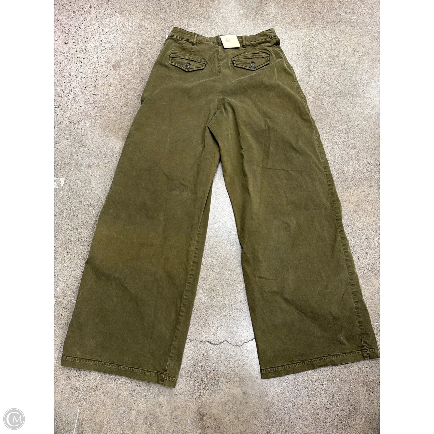 Pants Wide Leg By Maeve In Green, Size: 12l