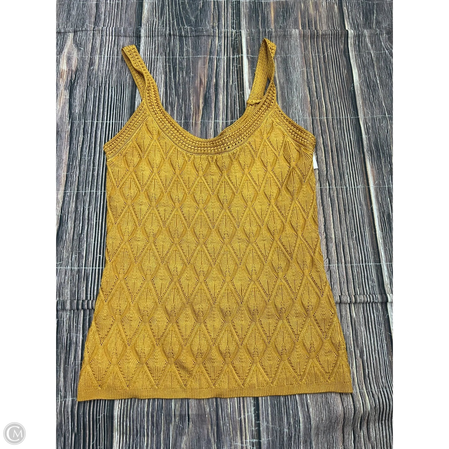 Tank Top By White House Black Market In Yellow, Size: Xs