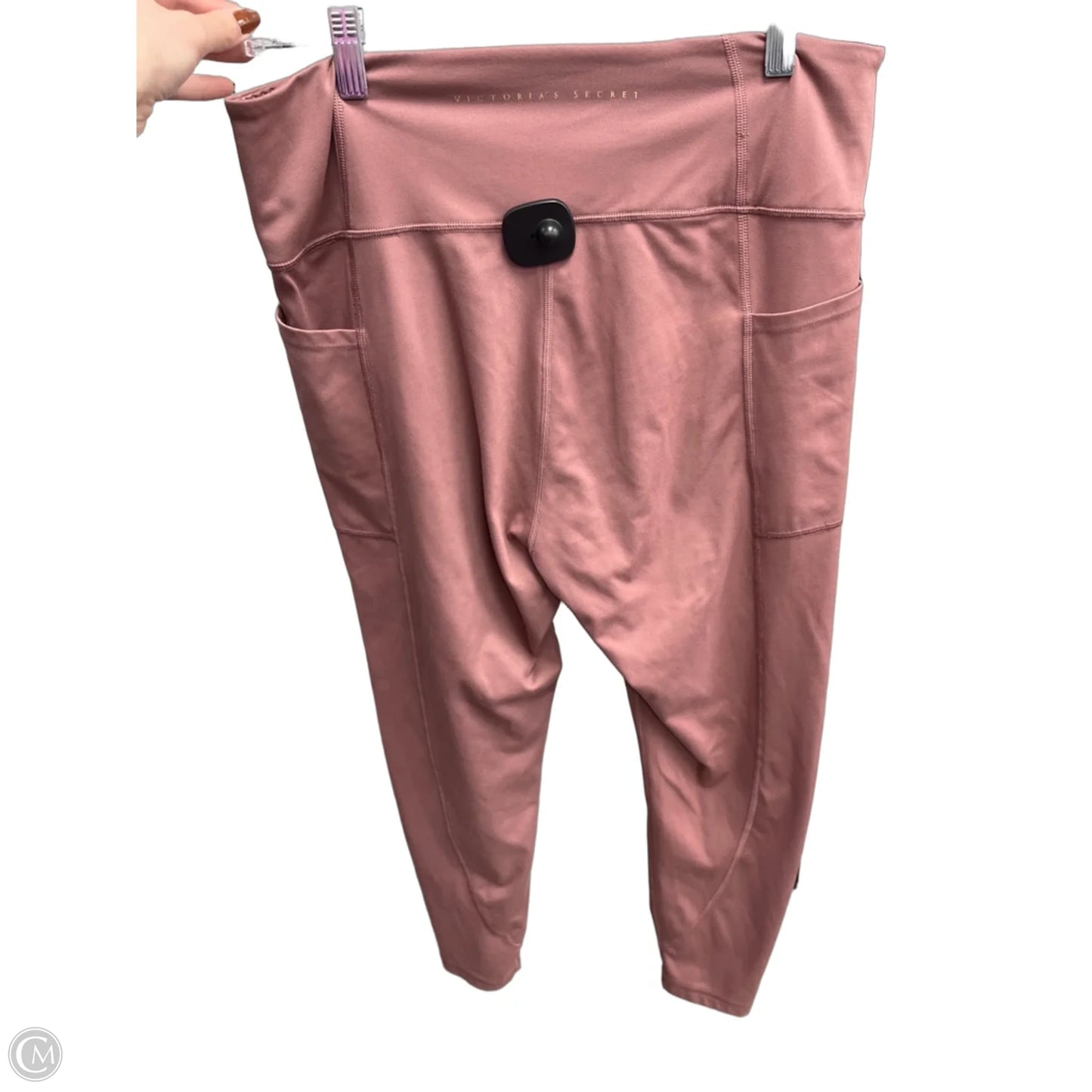 Athletic Leggings By Victorias Secret In Pink, Size: 16