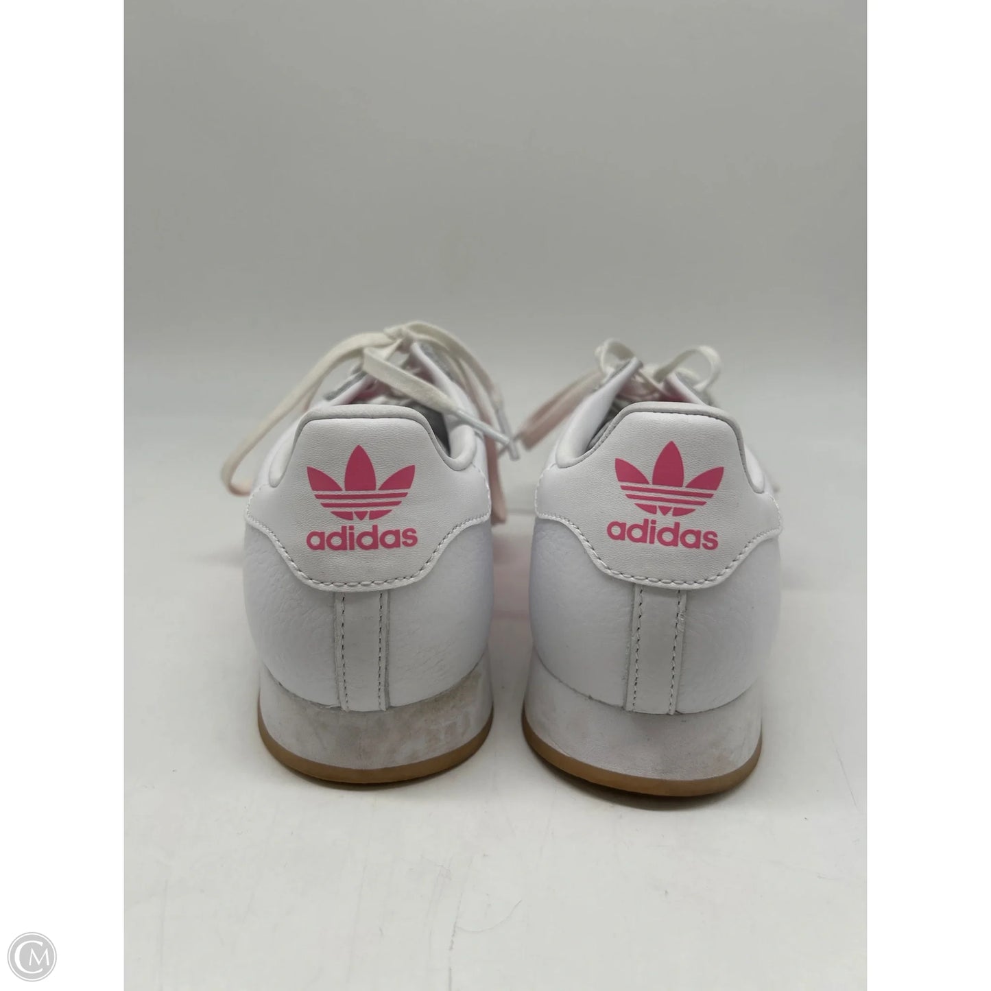 Shoes Athletic By Adidas In Pink & White, Size: 6