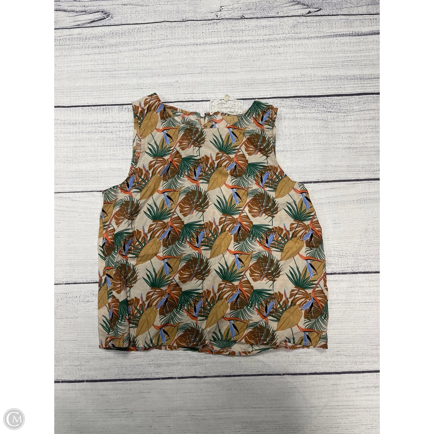 Tank Top By Clothes Mentor In Floral Print, Size: Xl