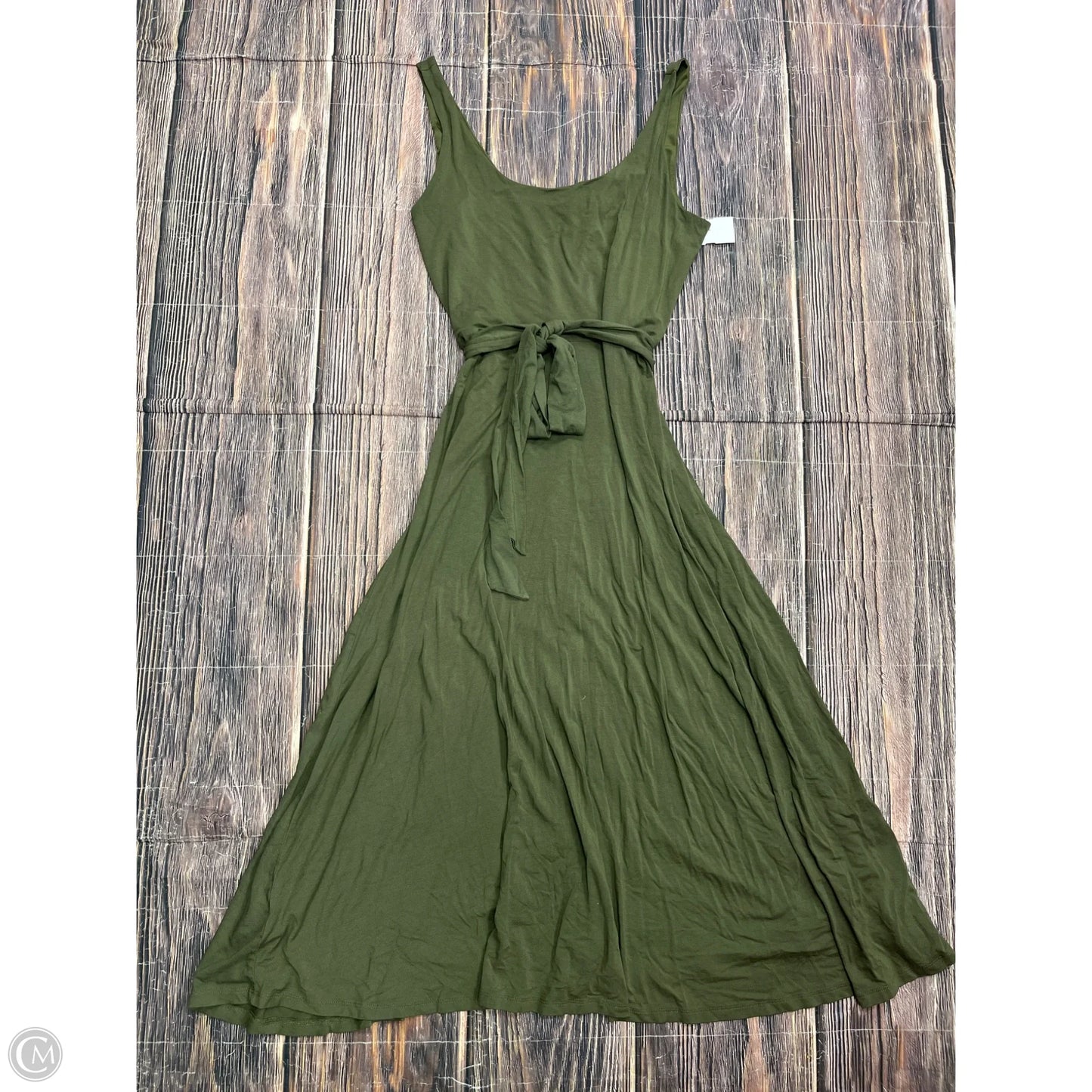 Dress Casual Maxi By Loft In Green, Size: M