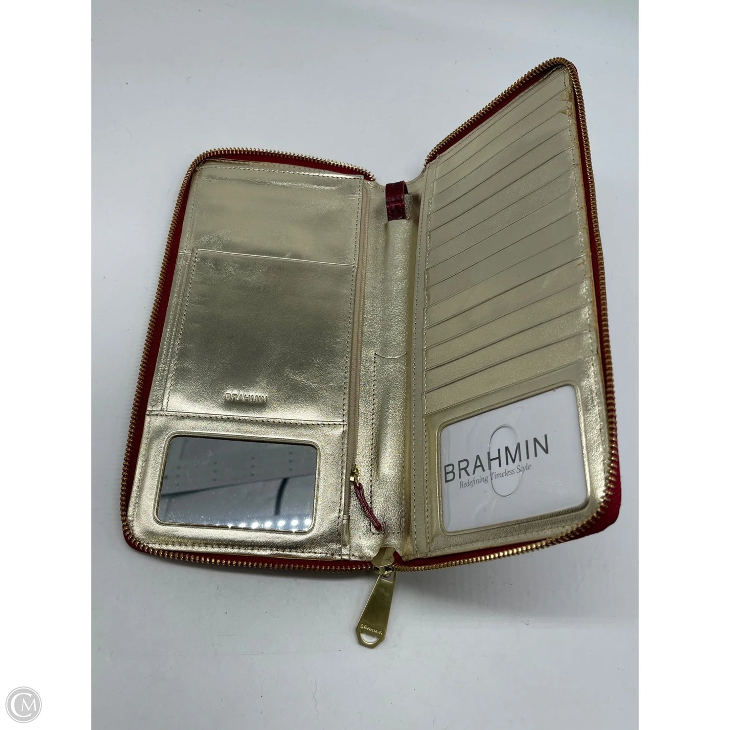 Wristlet Designer By Brahmin, Size: Large