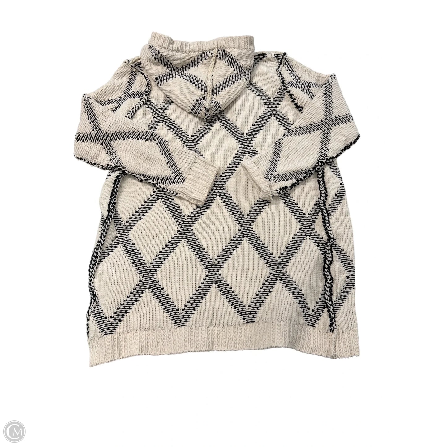 Sweater Cardigan By Pol In Cream, Size: L