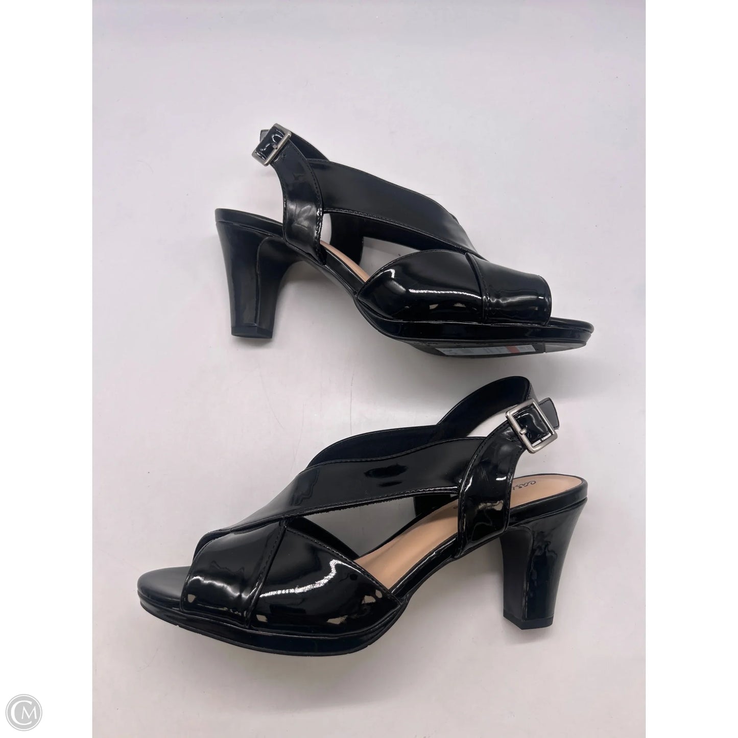 Shoes Heels Block By Easy Street In Black, Size: 10