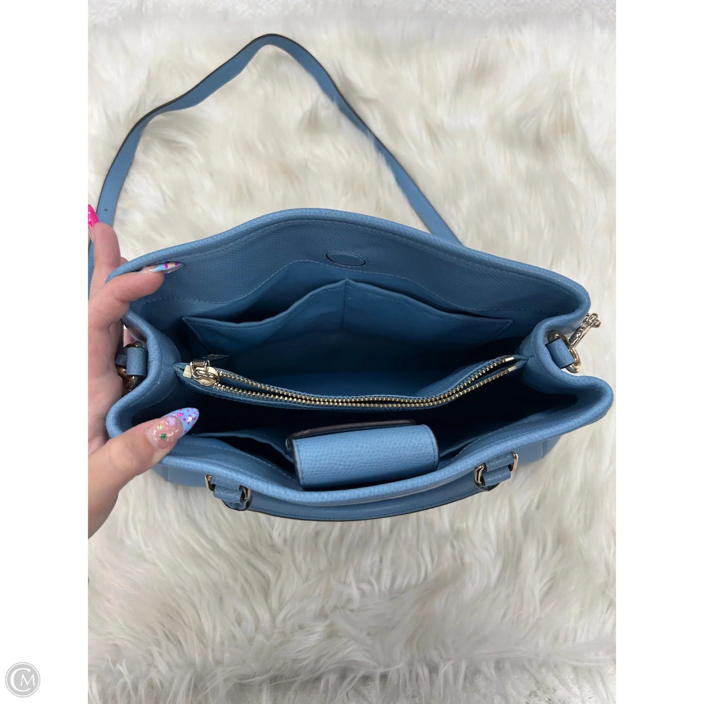 Handbag Designer By Coach, Size: Large