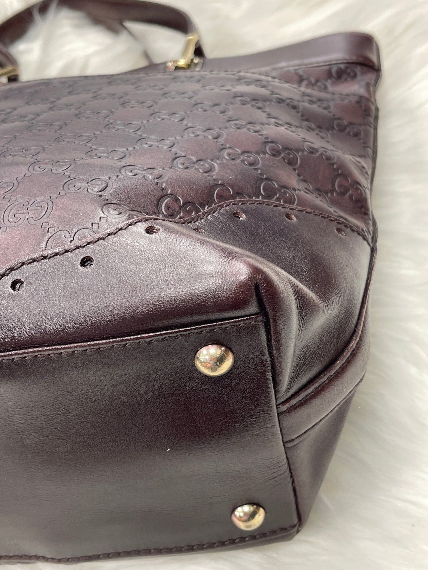 Handbag Luxury Designer By Gucci, Size: Large