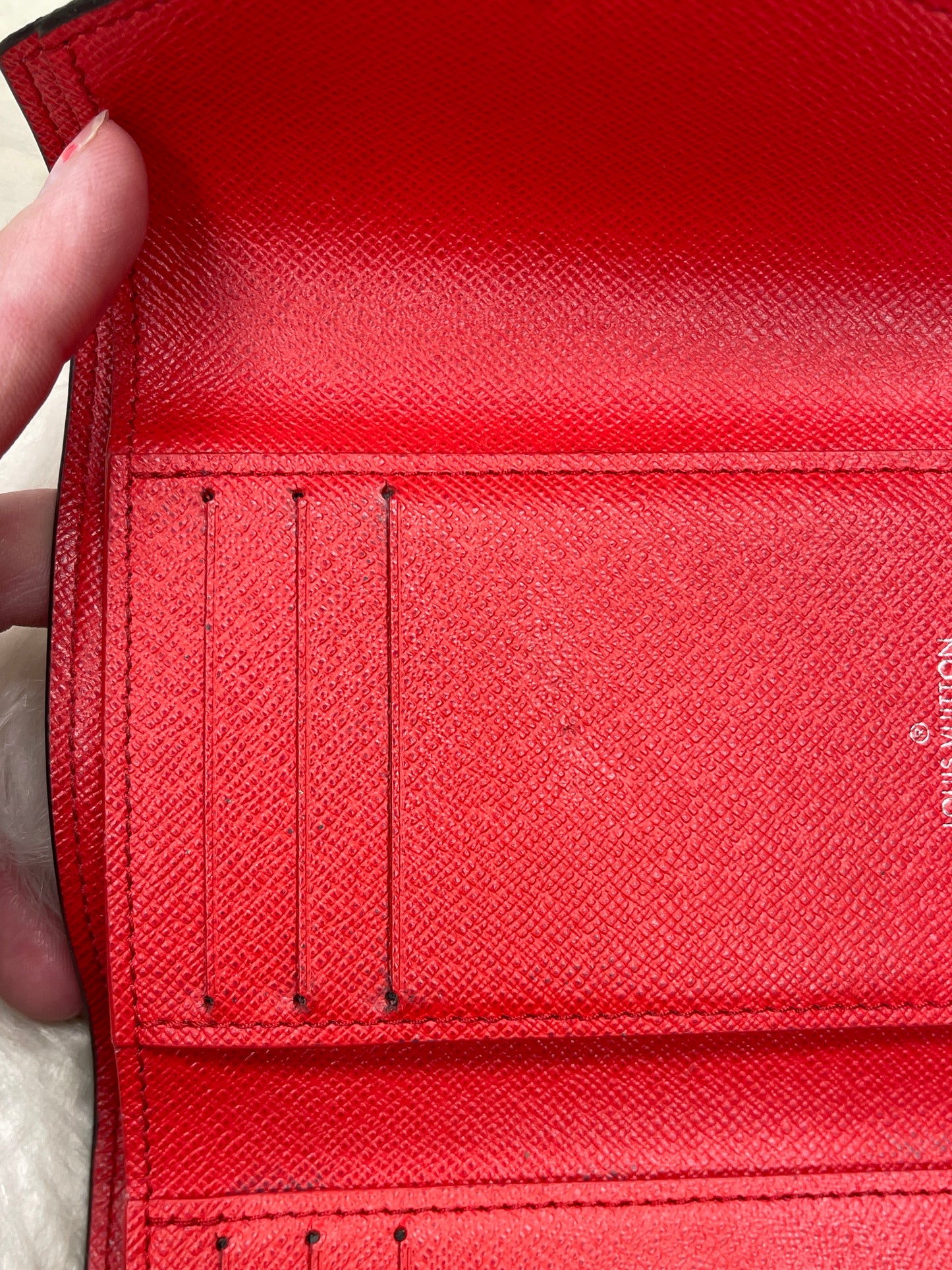 Wallet Luxury Designer By Louis Vuitton, Size: Small