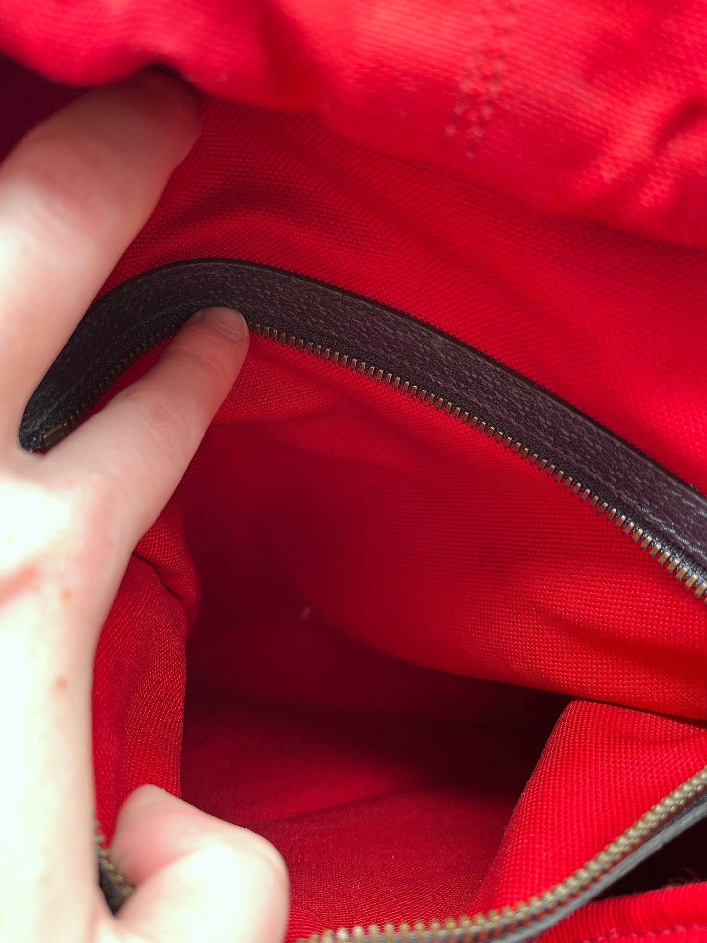 Backpack Luxury Designer By Gucci, Size: Medium