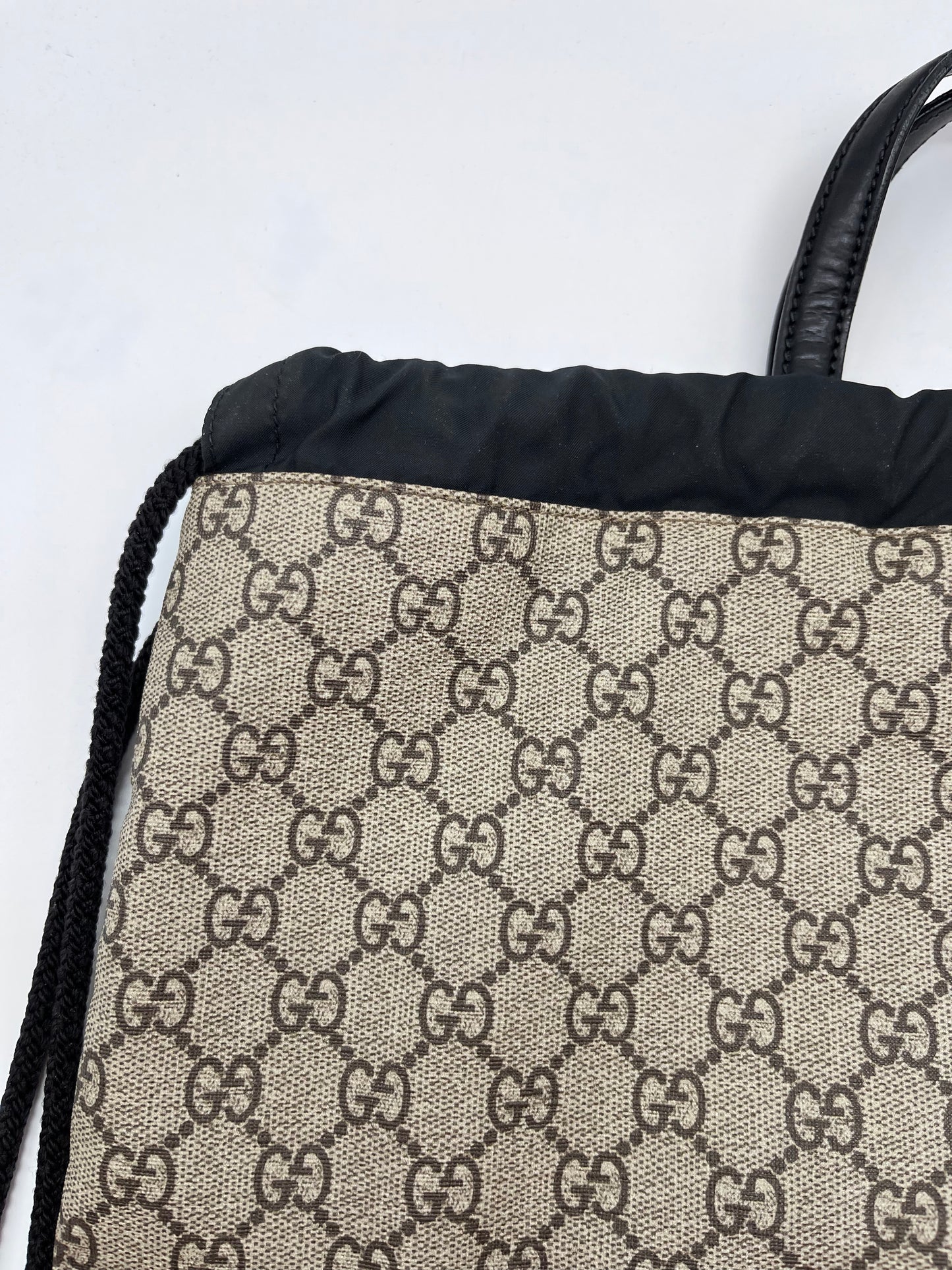 Backpack Luxury Designer By Gucci, Size: Medium