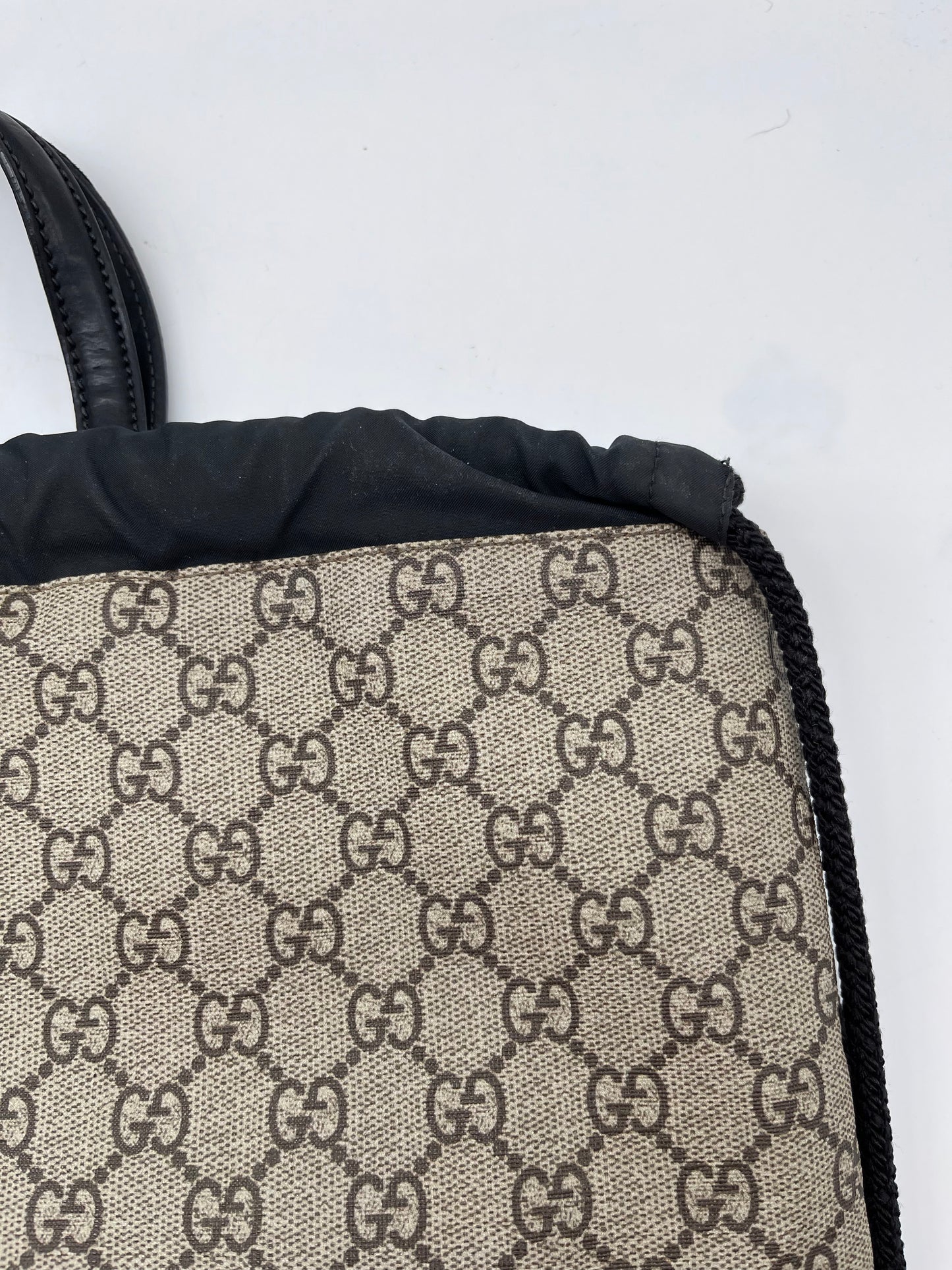 Backpack Luxury Designer By Gucci, Size: Medium