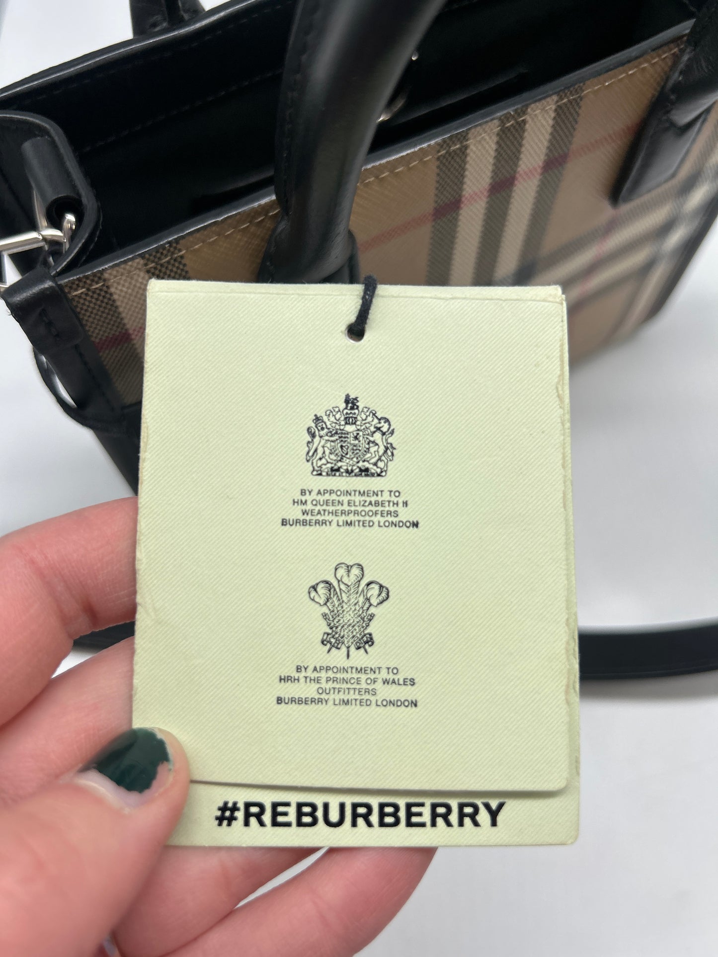 Crossbody Luxury Designer By Burberry, Size: Small