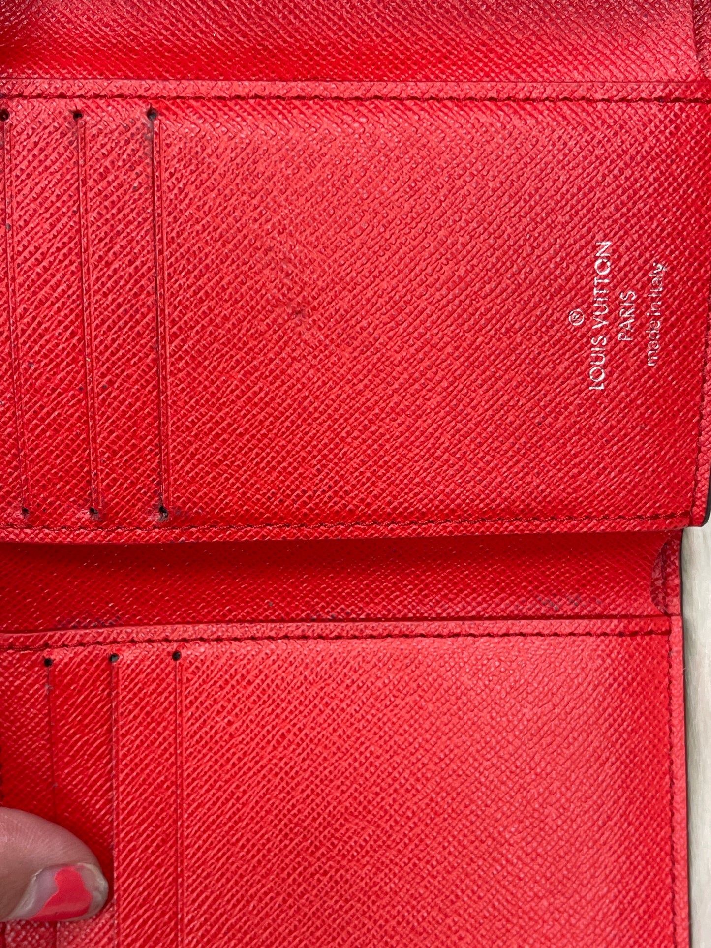 Wallet Luxury Designer By Louis Vuitton, Size: Small