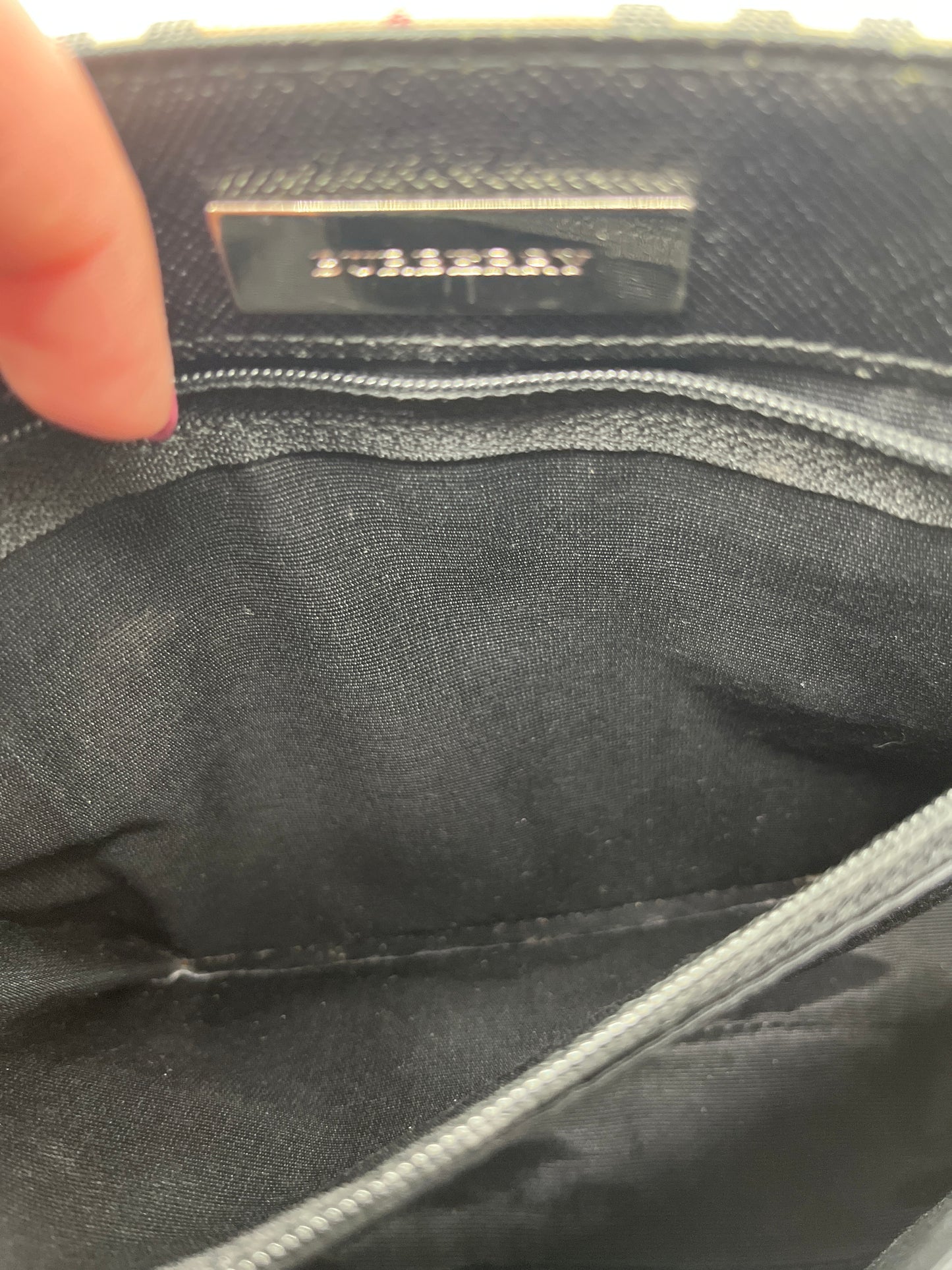 Handbag Luxury Designer By Burberry, Size: Small